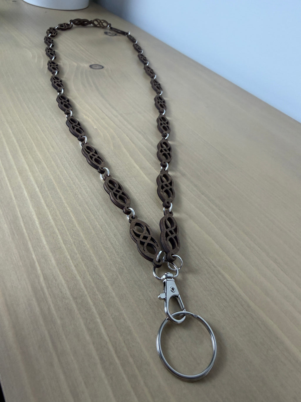 Wood Link Lanyard set