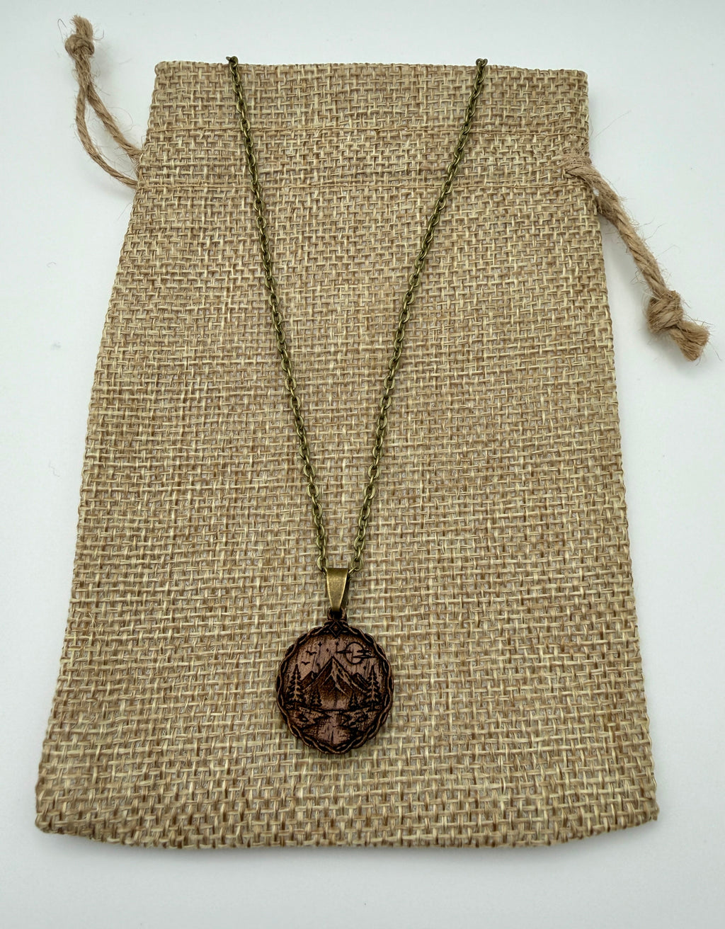 Mountain River Pendant - Adaptability, Persistence and Strength