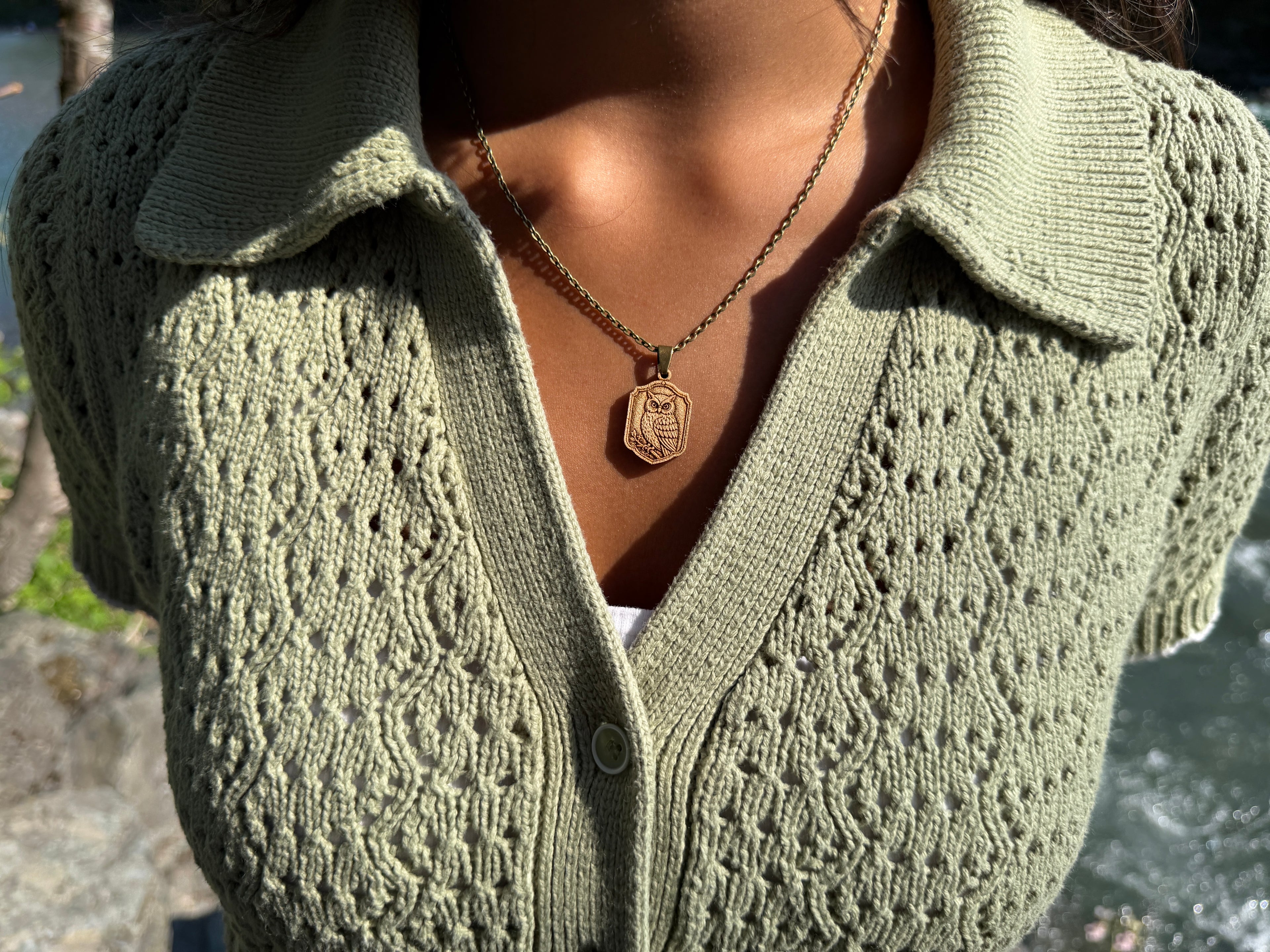 Owl Pendant - Wisdom, Patience and Perspective