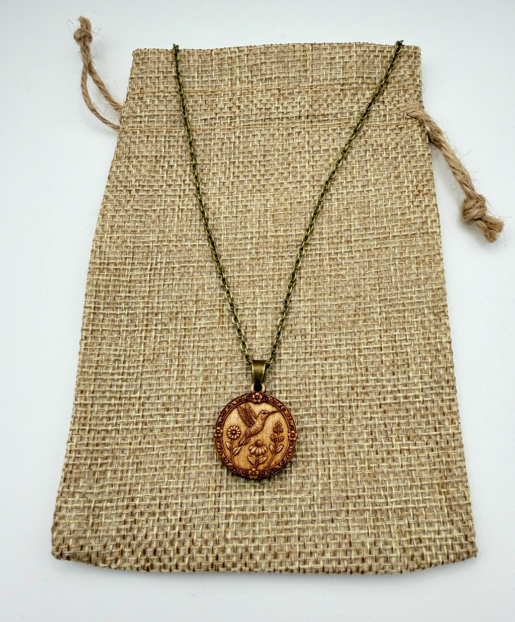 Hummingbird Pendant - Joy, Hope and Resilience