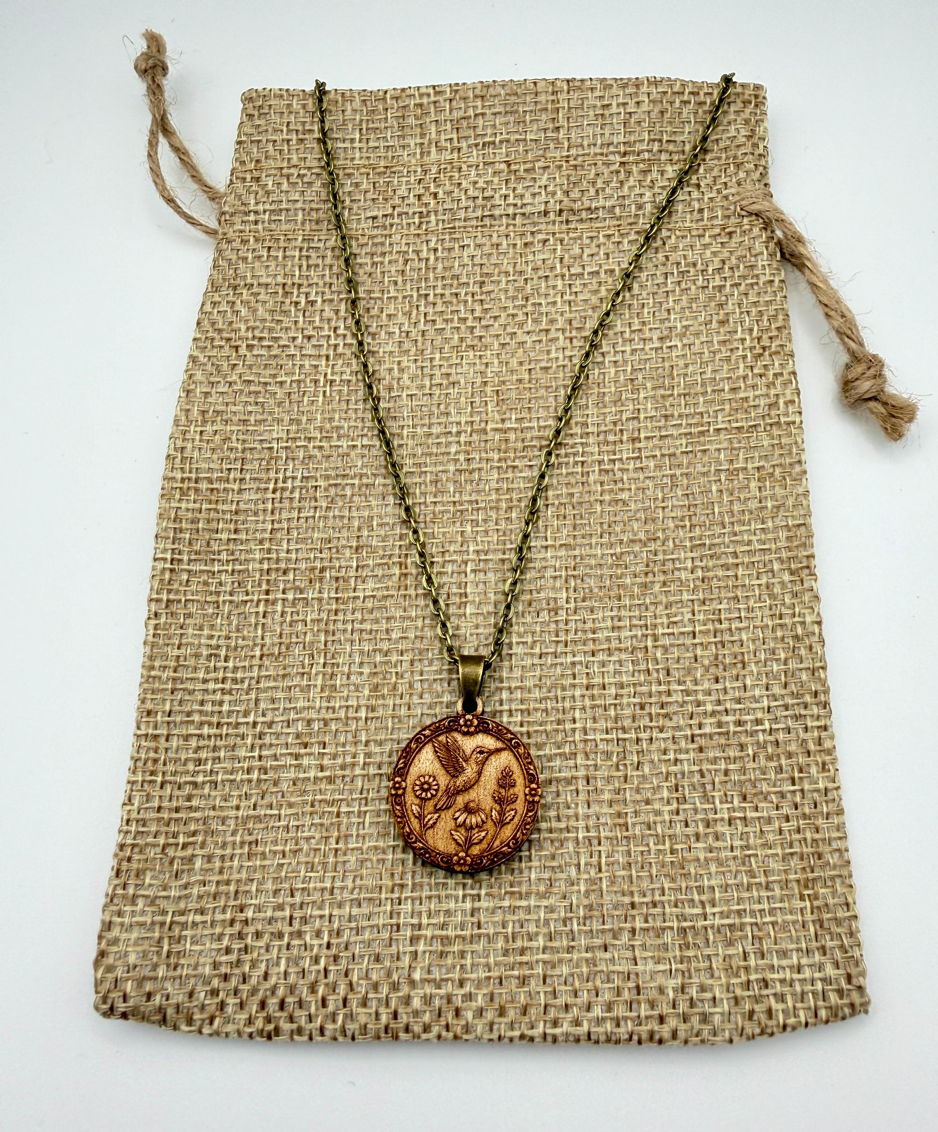 Hummingbird Pendant - Joy, Hope and Resilience