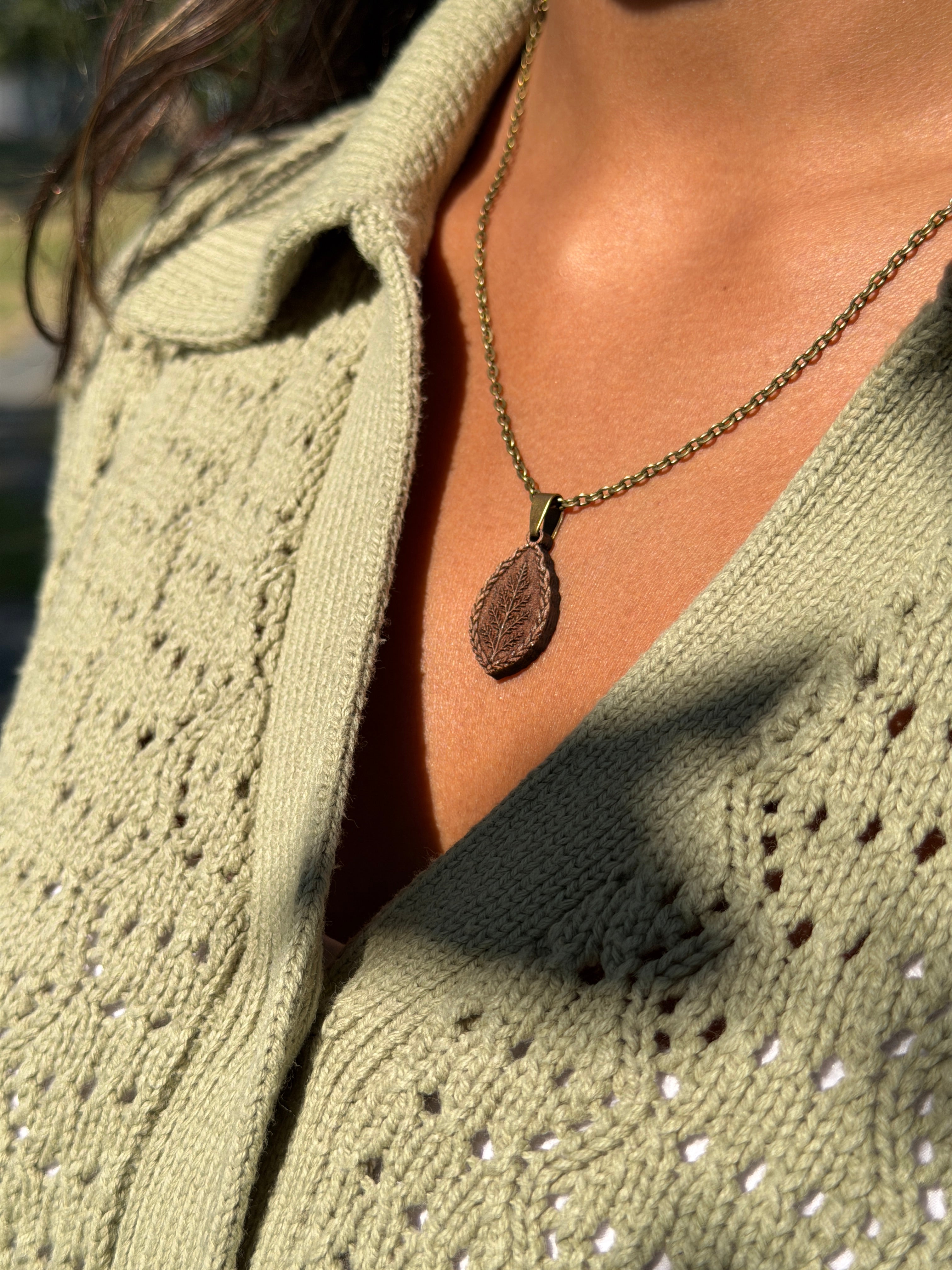 Cedar Pendant - Strength, Endurance, and Stability