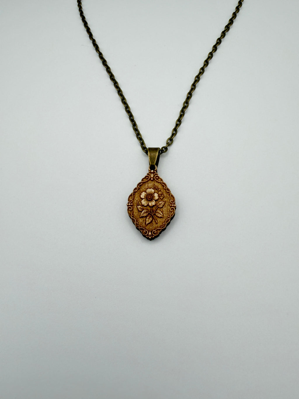 Wild Rose Pendant - Resilience, Courage and Beauty