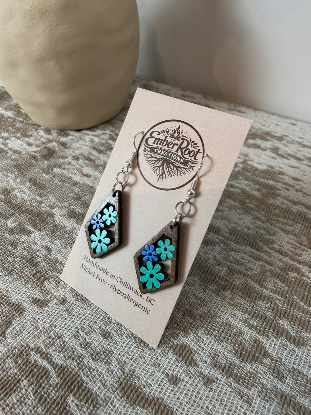 🌼 Spring Bloom Floral - Dangle Earrings