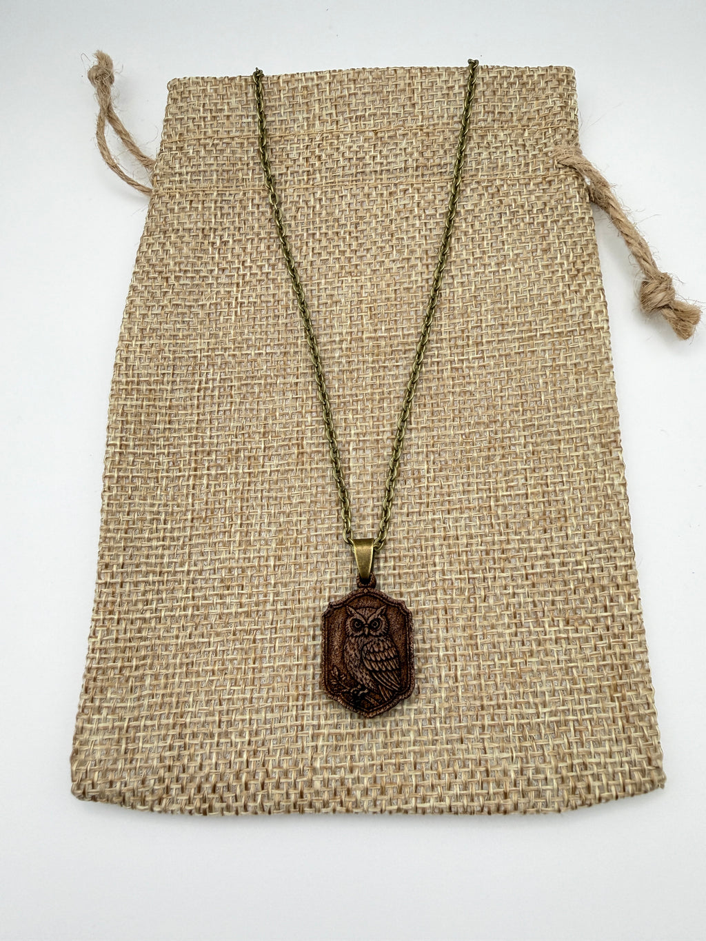 Owl Pendant - Wisdom, Patience and Perspective