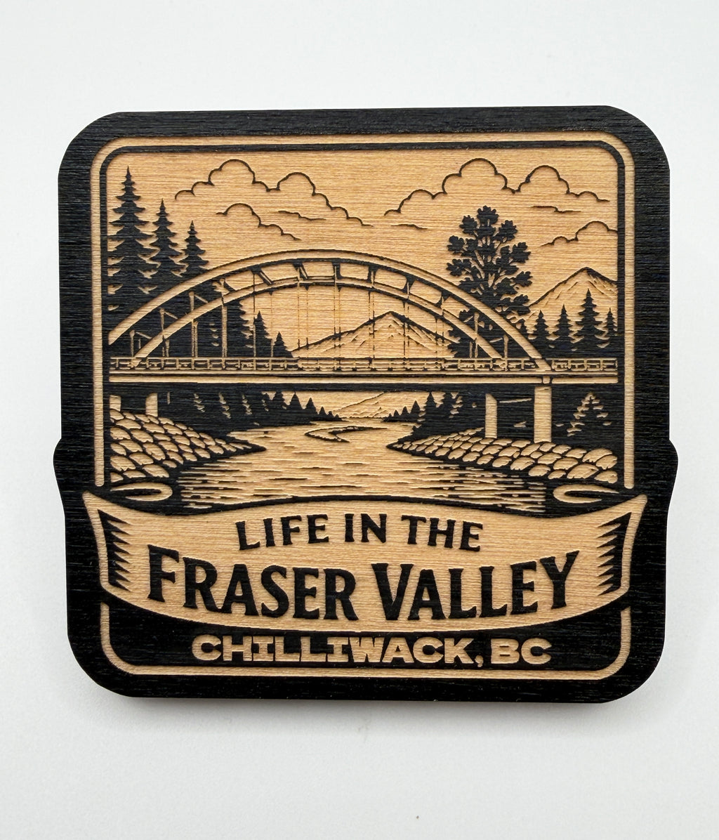 Vedder River Bridge Magnet
 - Chilliwack, BC