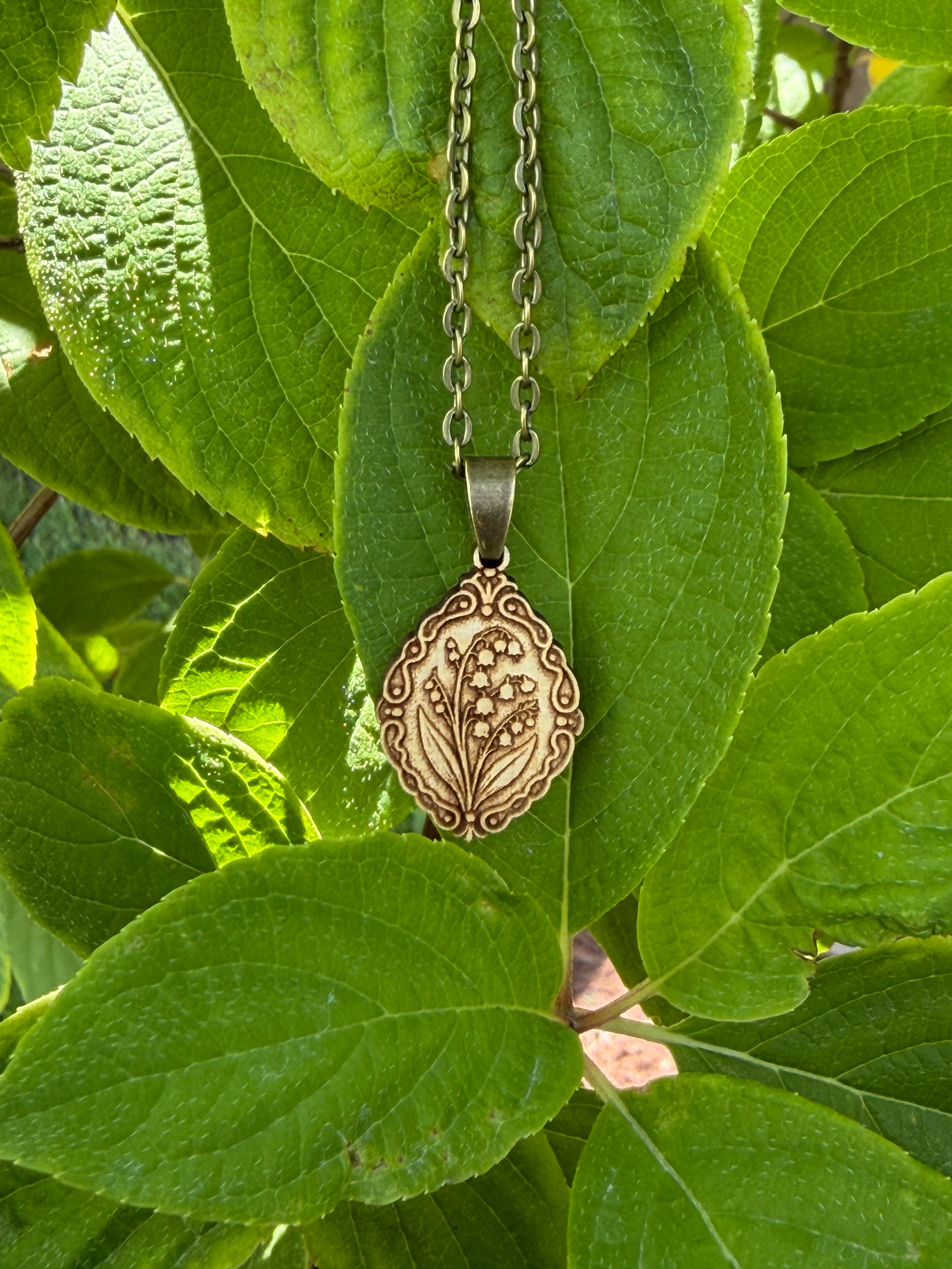 Lily of the Valley Pendant - Grace, Hope, and Renewal