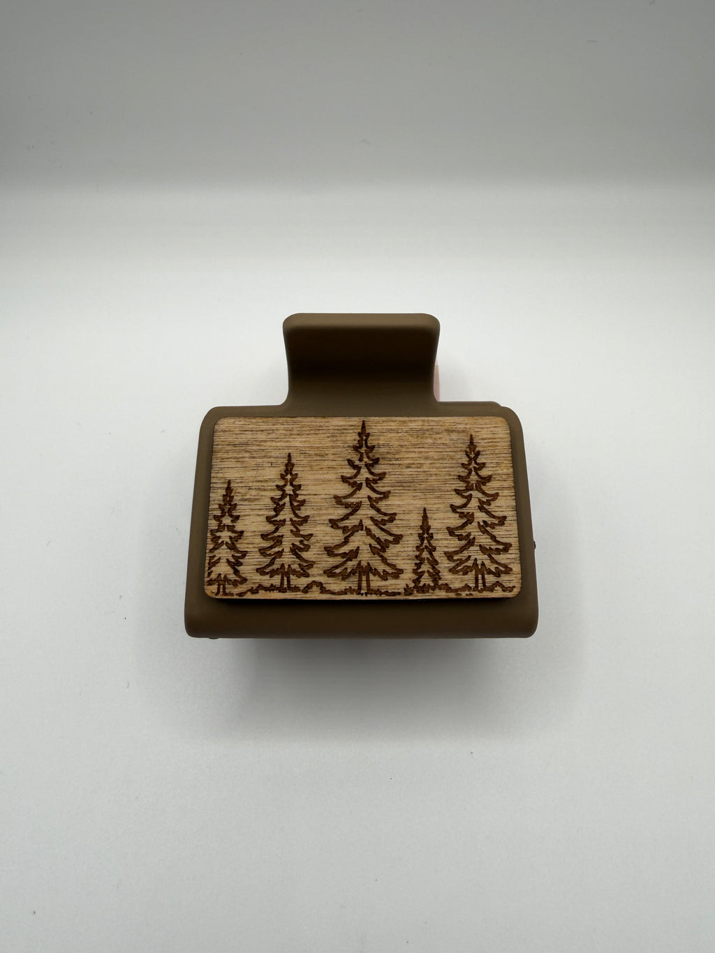 Forest Wood Hair Clip