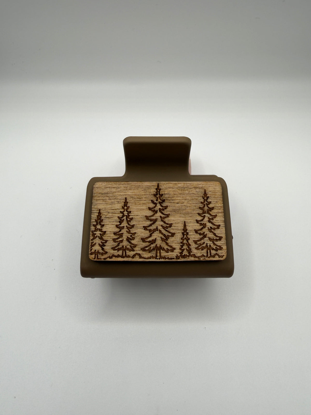 Forest Wood Hair Clip