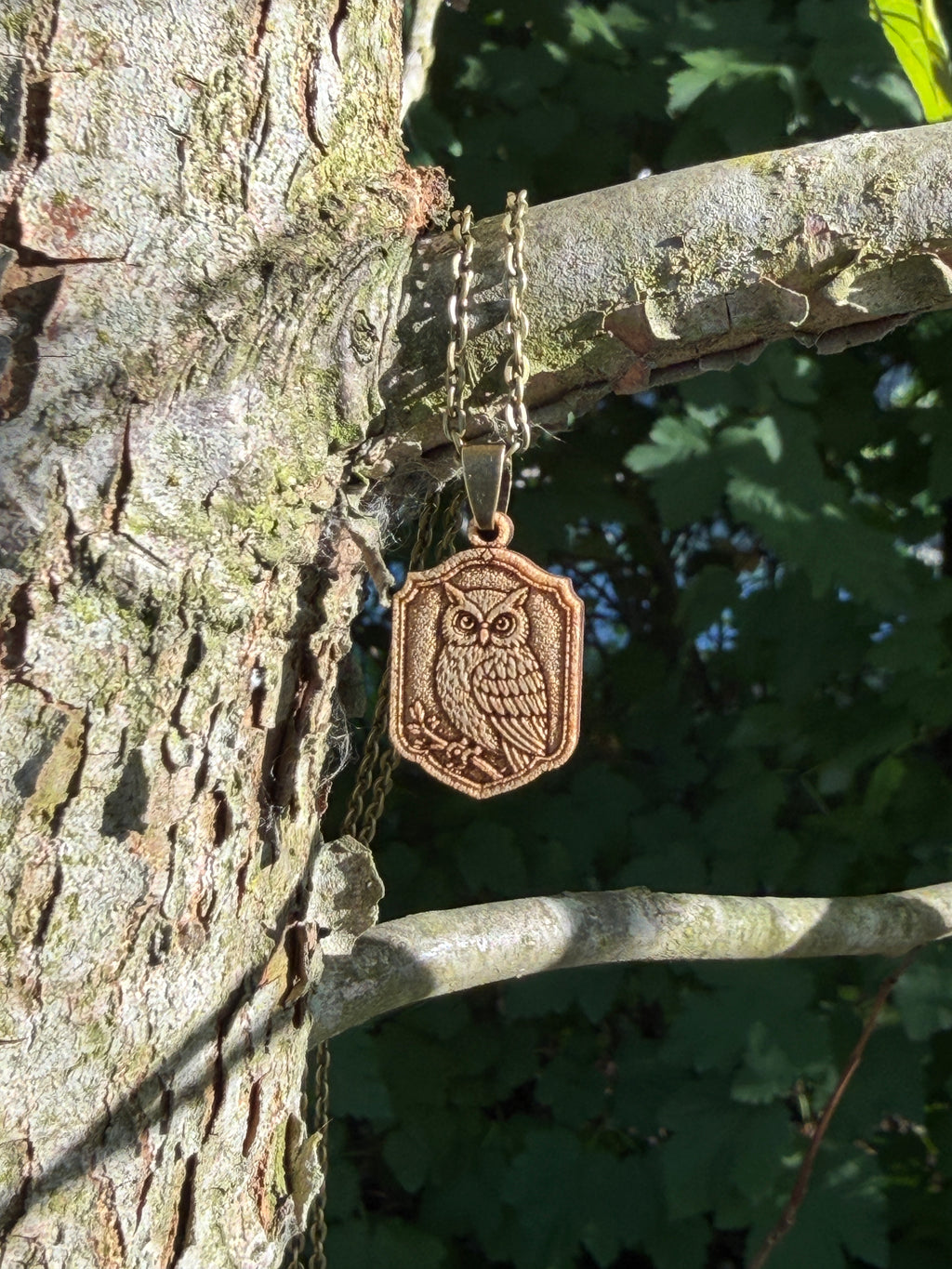 Owl Pendant - Wisdom, Patience and Perspective
