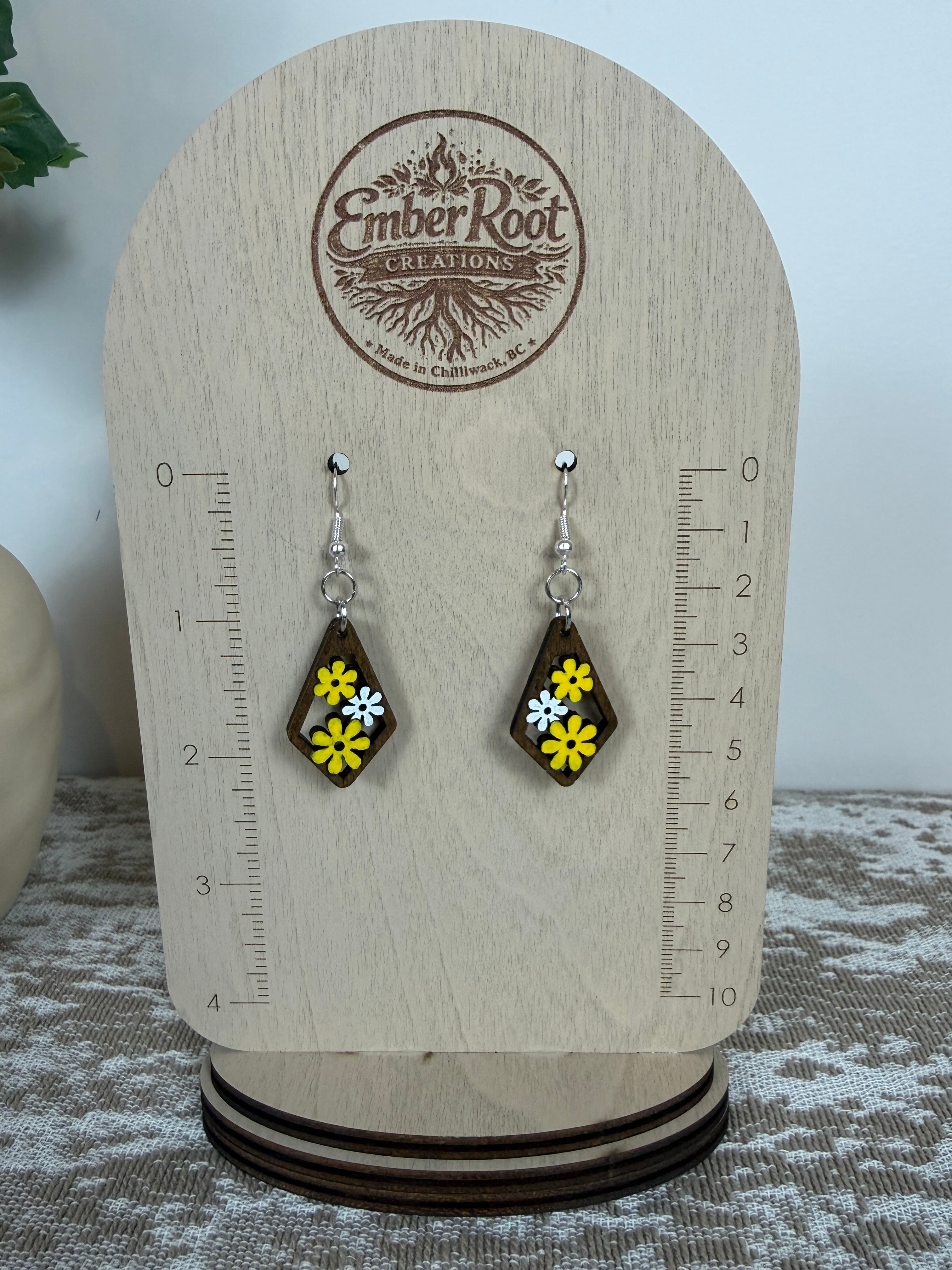 🌼 Spring Bloom Floral - Dangle Earrings