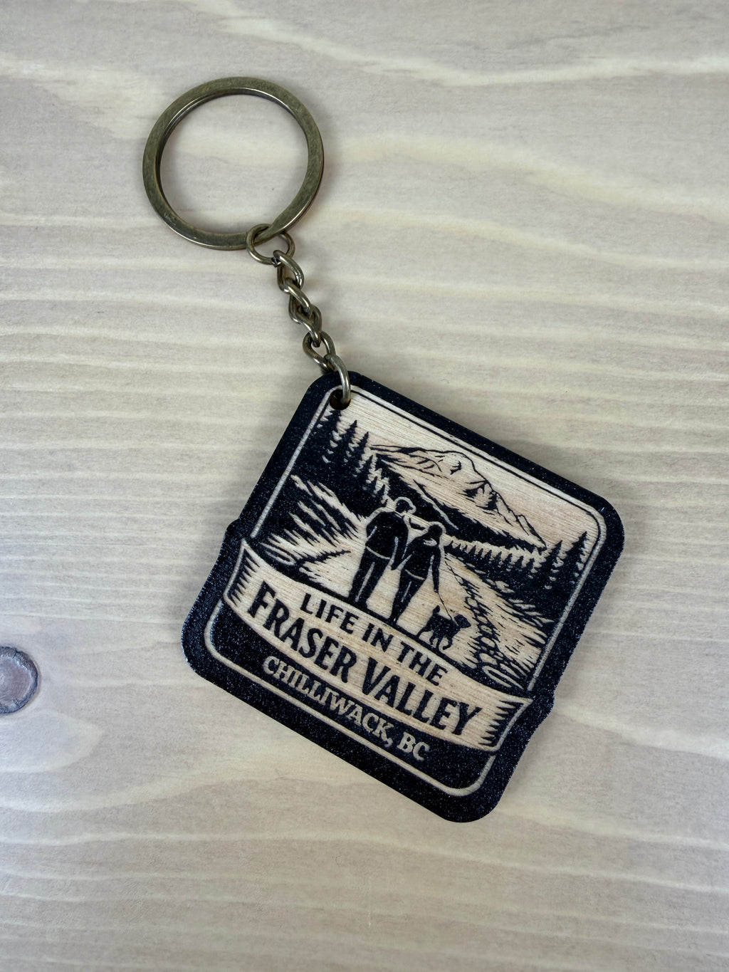 Life in the Fraser Valley Keychain - Chilliwack - Trailside Together