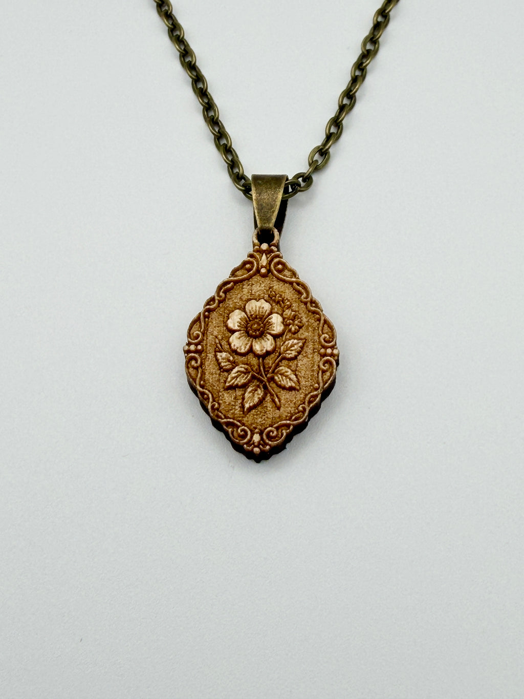 Wild Rose Pendant - Resilience, Courage and Beauty