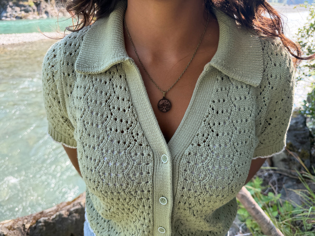 Mountain River Pendant - Adaptability, Persistence and Strength