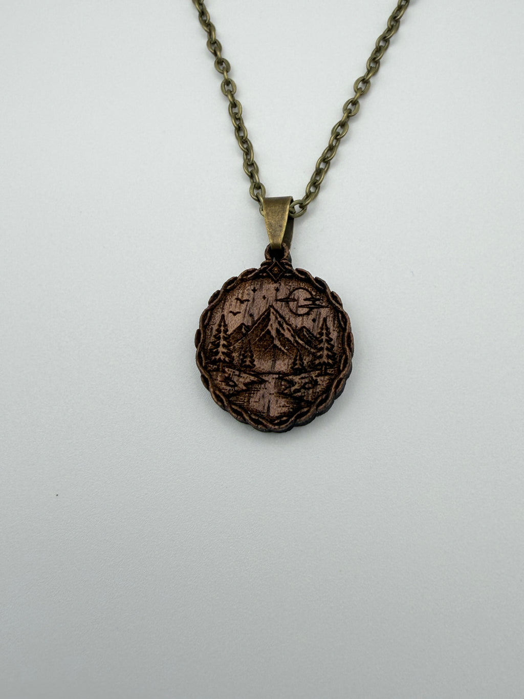 Mountain River Pendant - Adaptability, Persistence and Strength