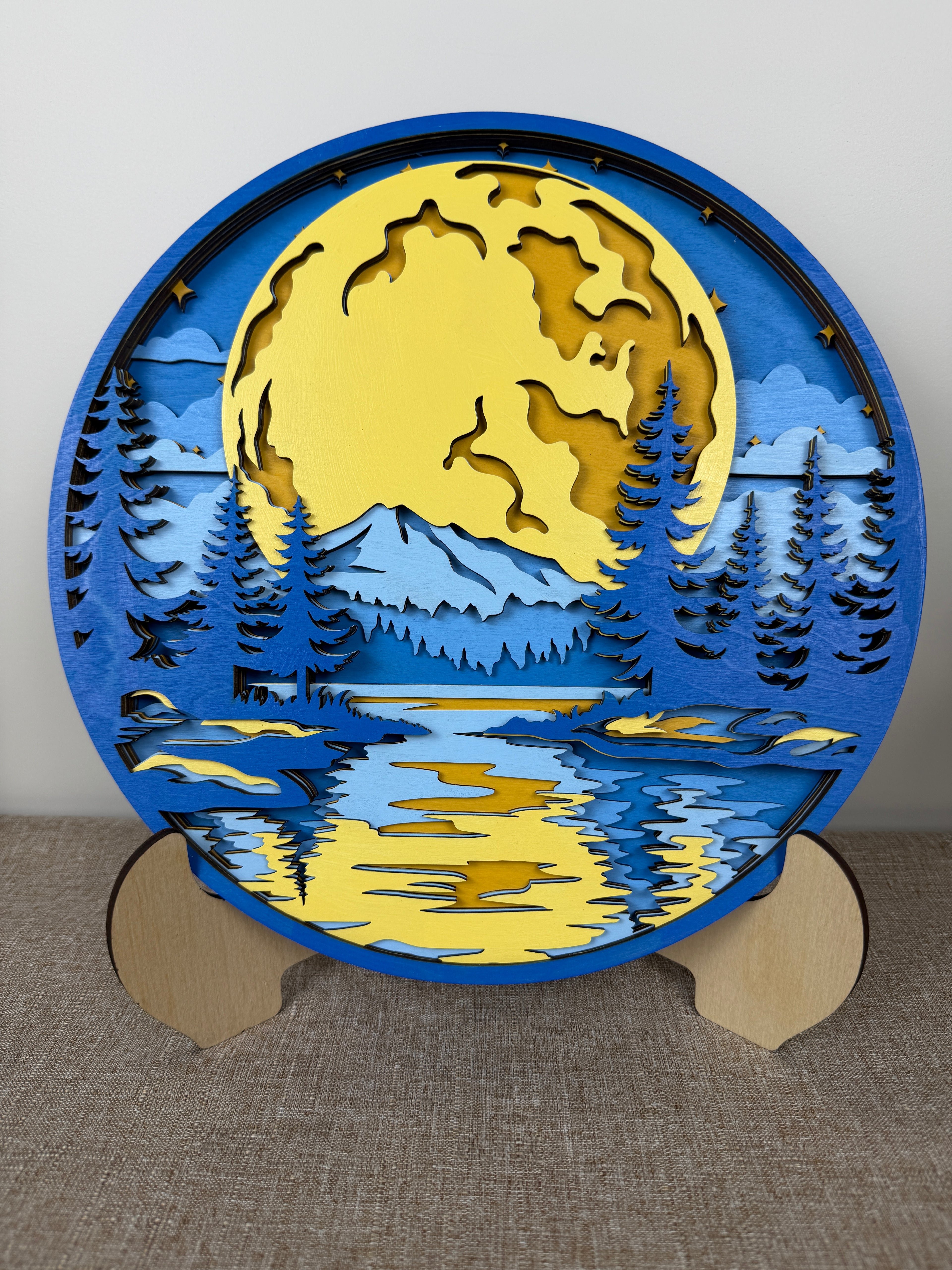 Moonrise Over Timberline