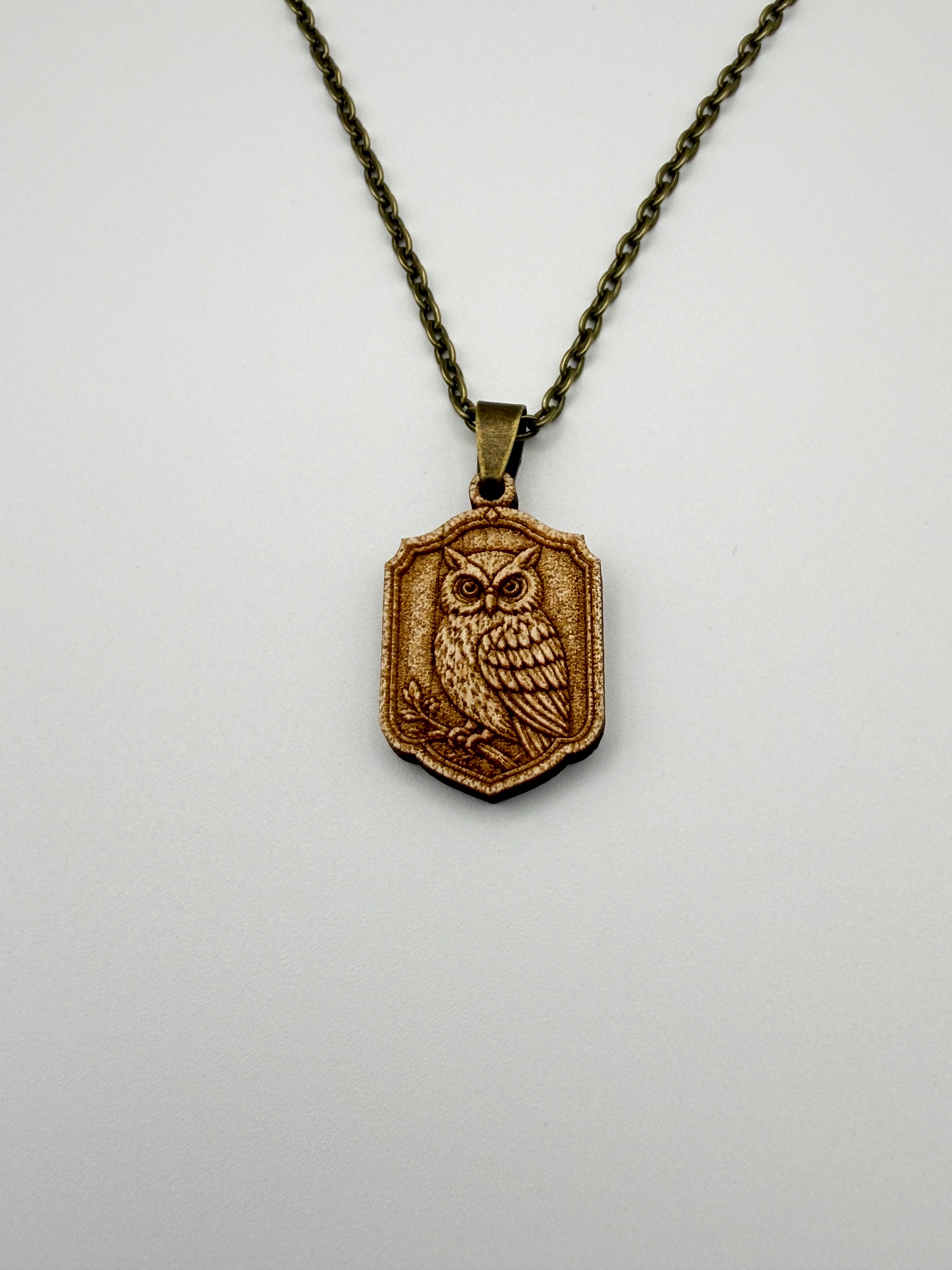 Owl Pendant - Wisdom, Patience and Perspective