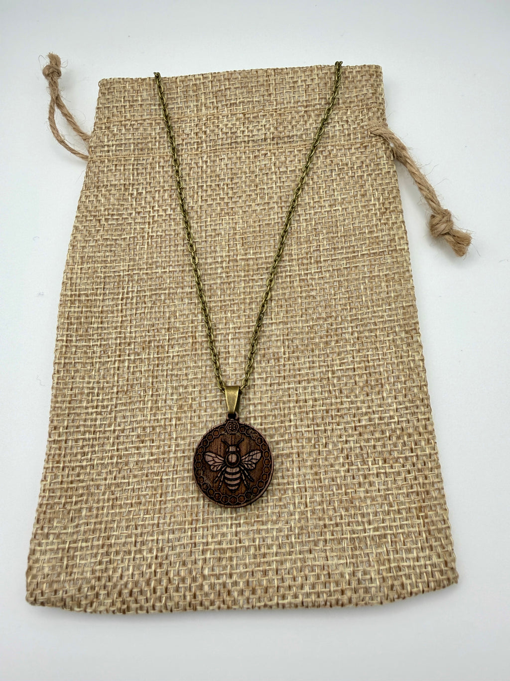 Bee Pendant - Purpose, Service and Community