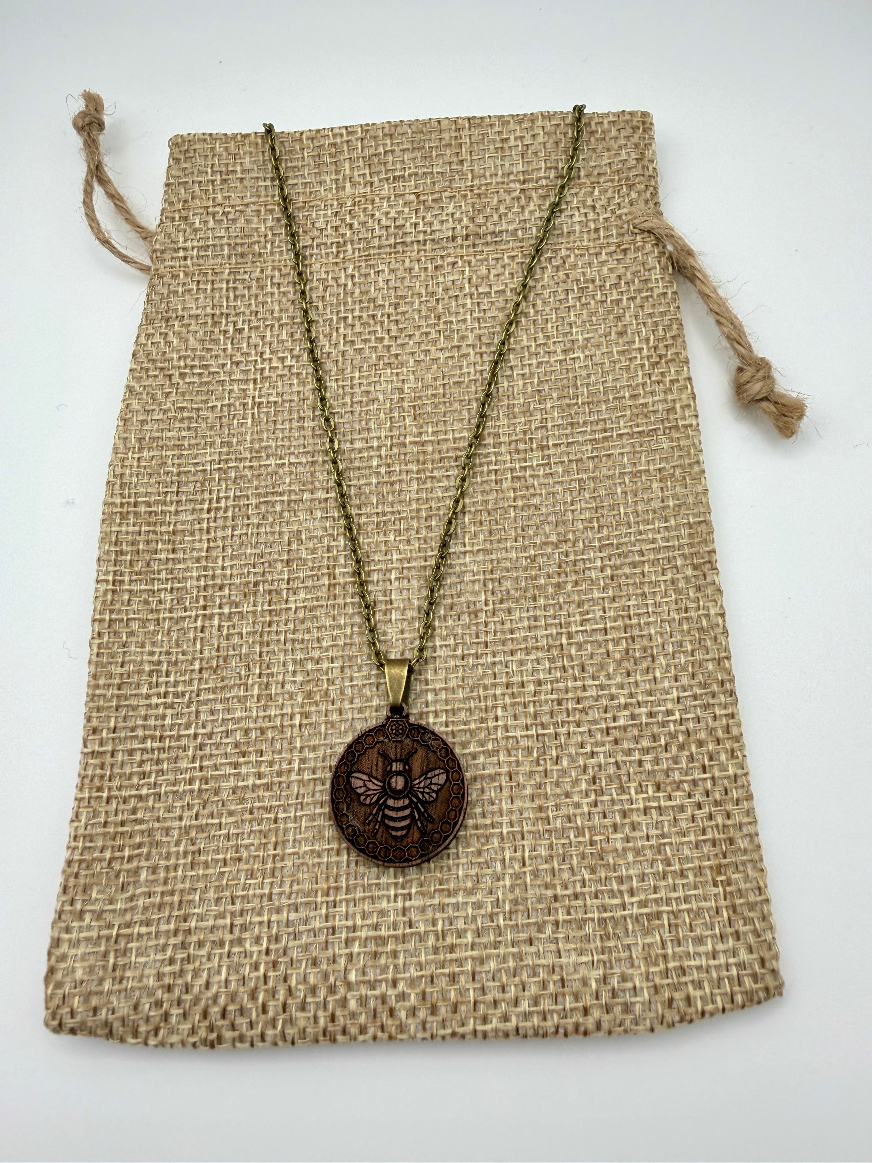 Bee Pendant - Purpose, Service and Community