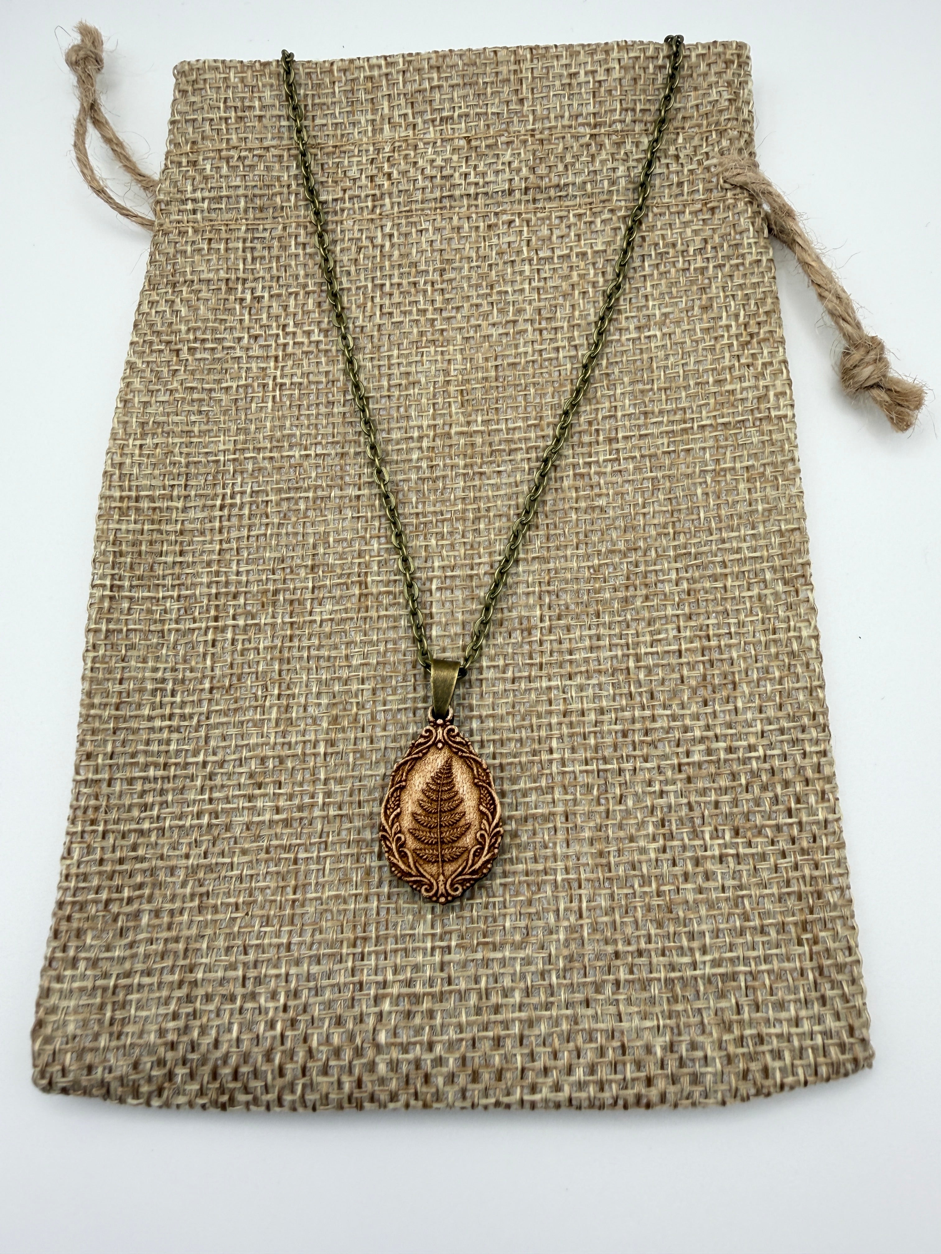 Fern Pendant - Renewal, Hope, and Gratitude