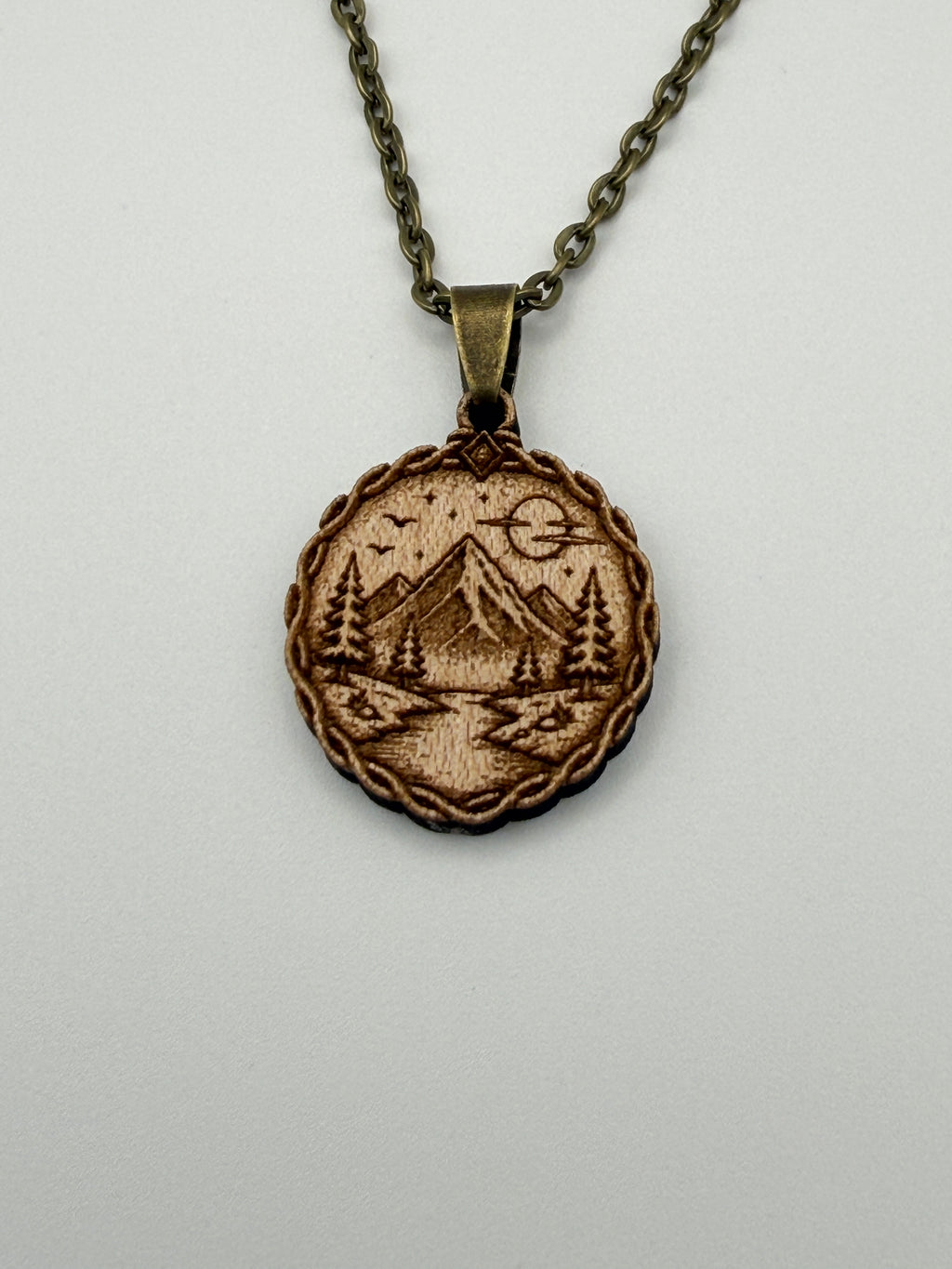 Mountain River Pendant - Adaptability, Persistence and Strength