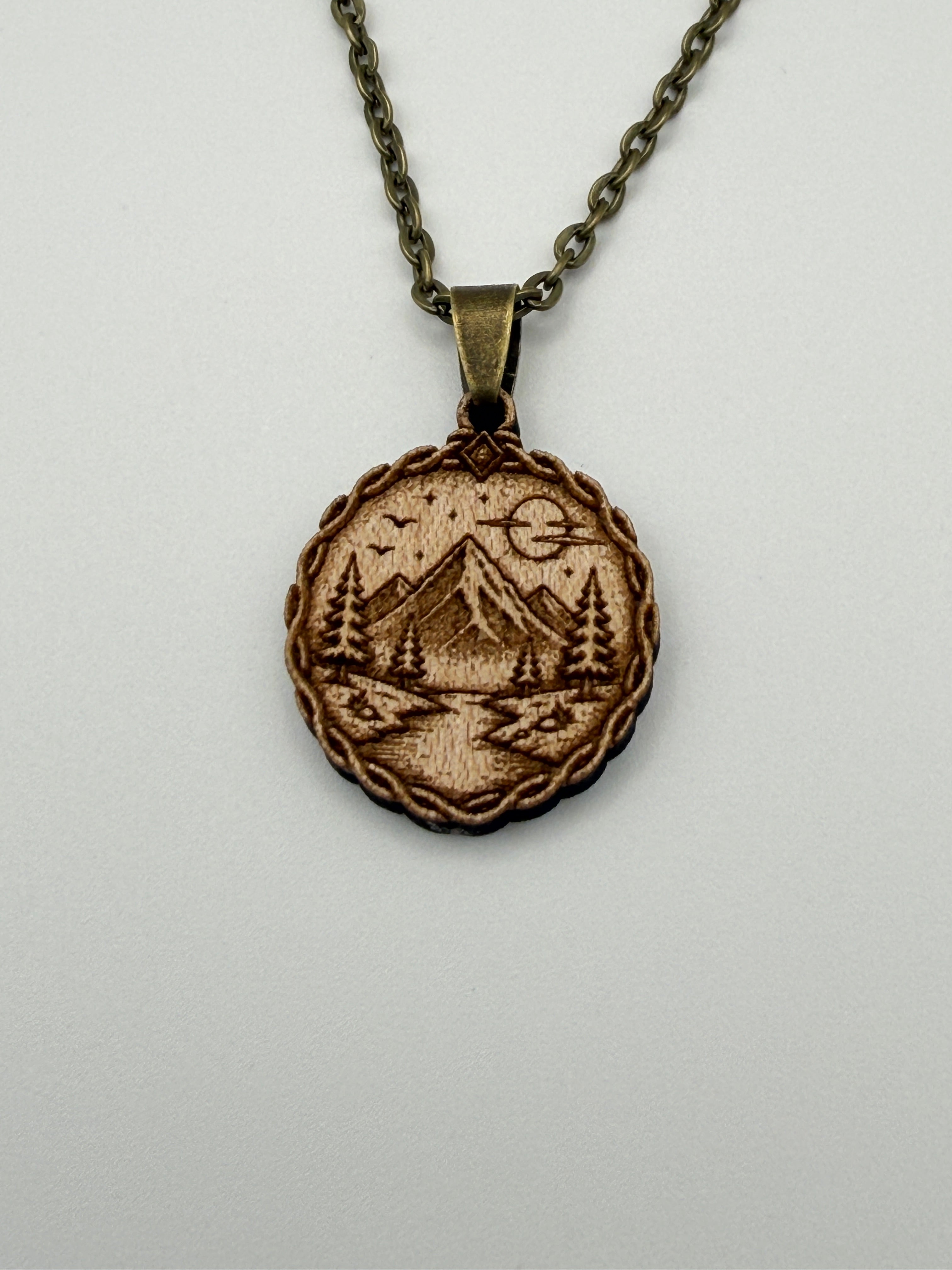 Mountain River Pendant - Adaptability, Persistence and Strength