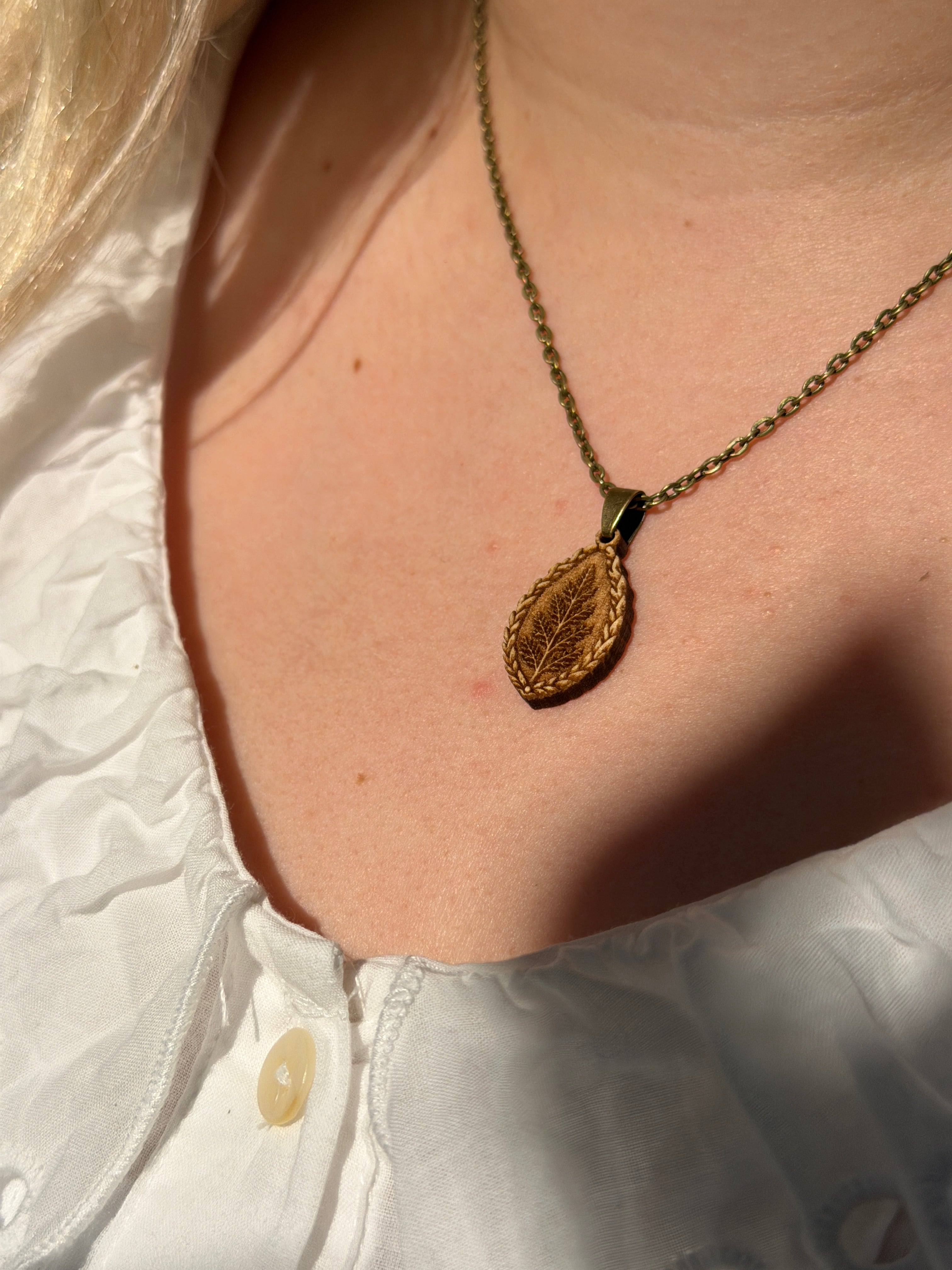 Cedar Pendant - Strength, Endurance, and Stability
