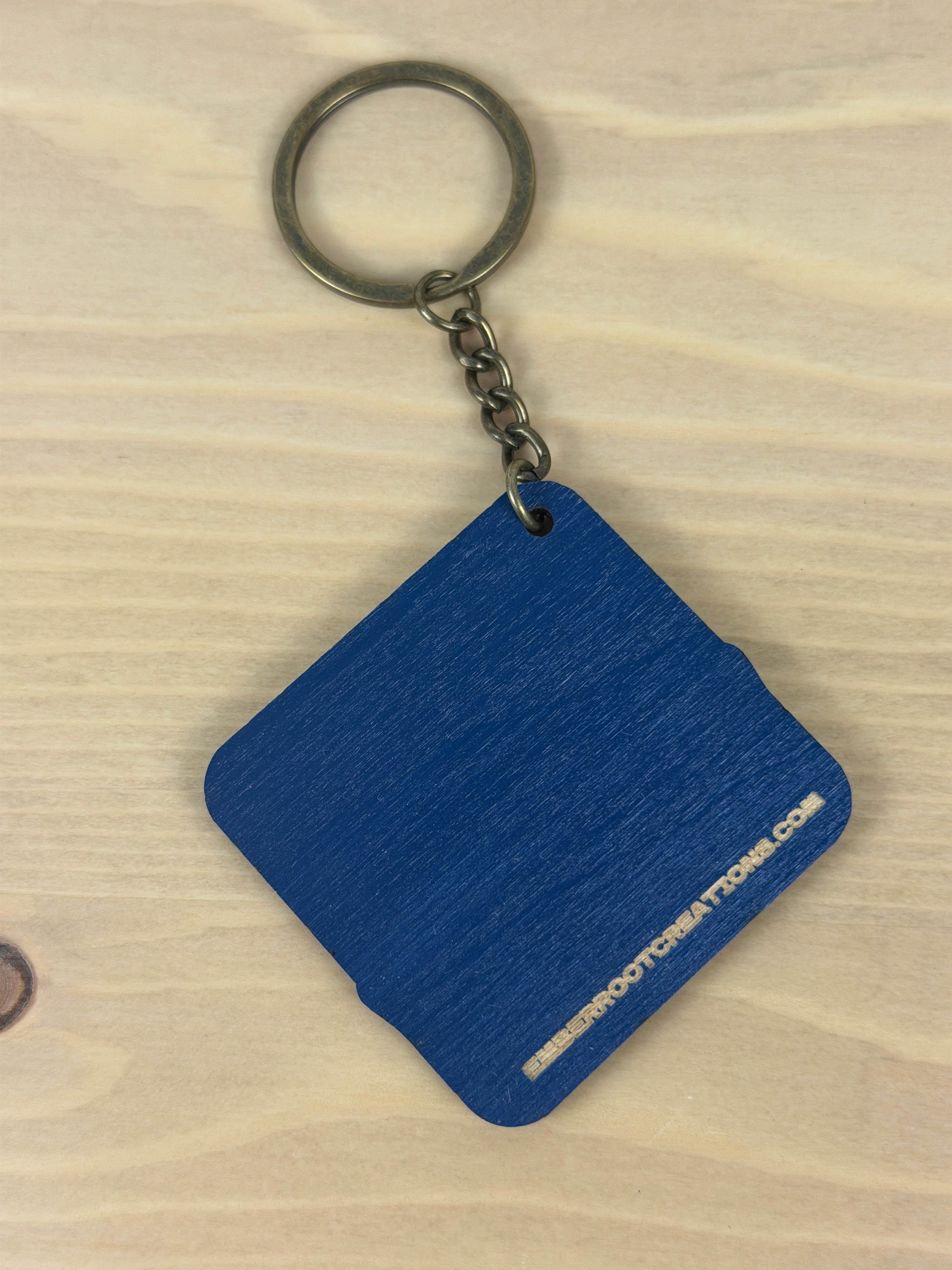 Life in the Fraser Valley Keychain - Chilliwack - Blueberry Fields