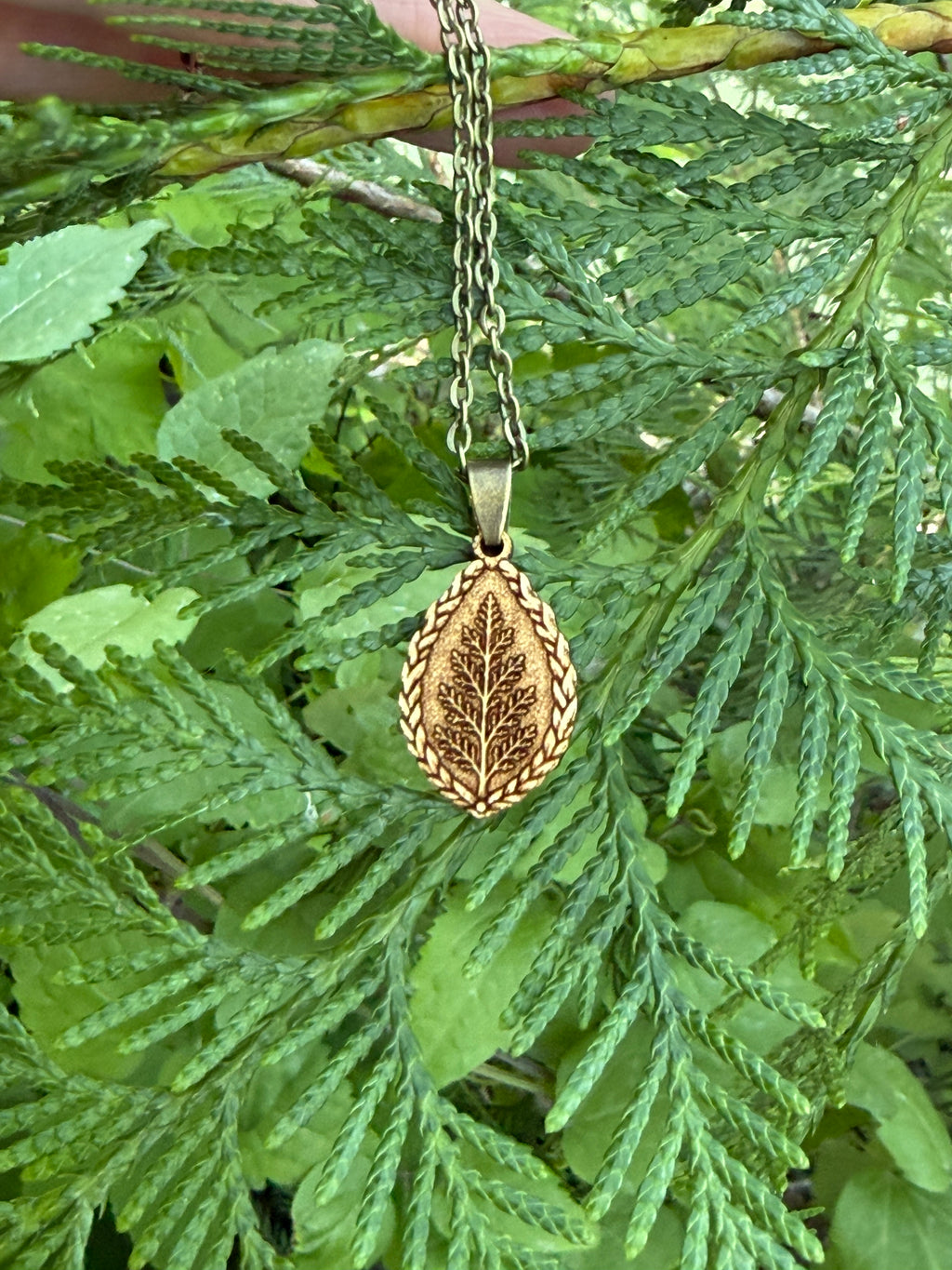 Cedar Pendant - Strength, Endurance, and Stability
