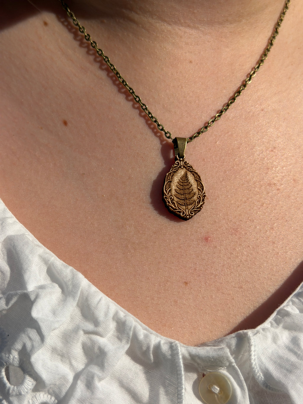 Fern Pendant - Renewal, Hope, and Gratitude