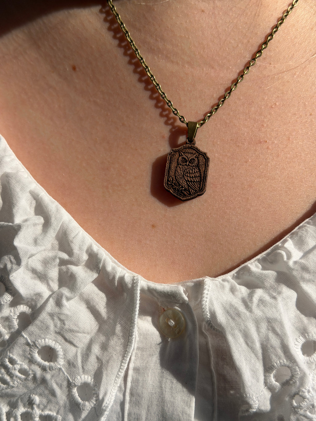 Owl Pendant - Wisdom, Patience and Perspective