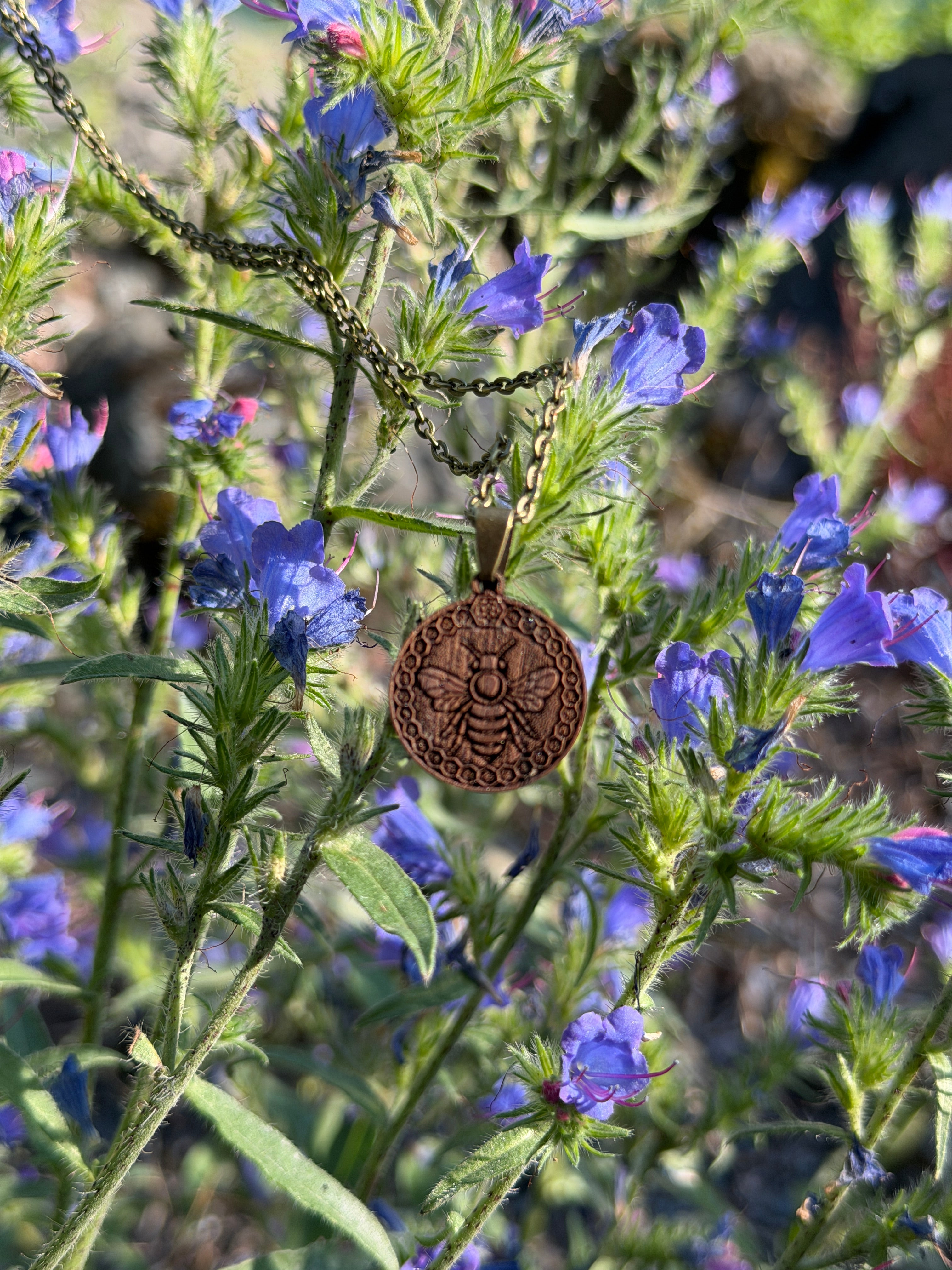 Bee Pendant - Purpose, Service and Community