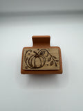 Autumn Pumpkin
Wood Hair Clip