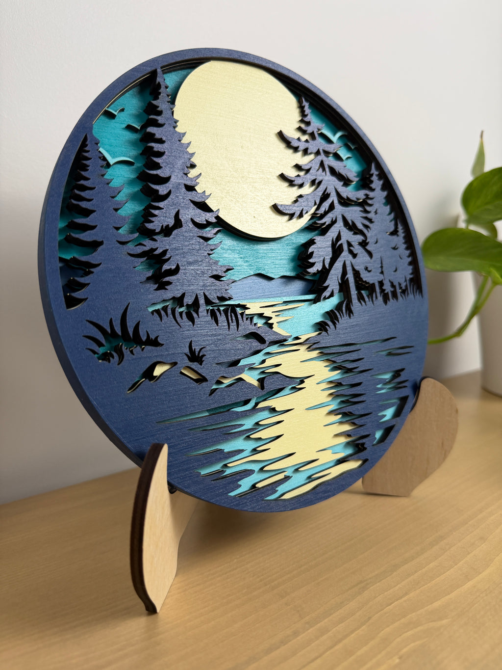 Reflections at Moonrise