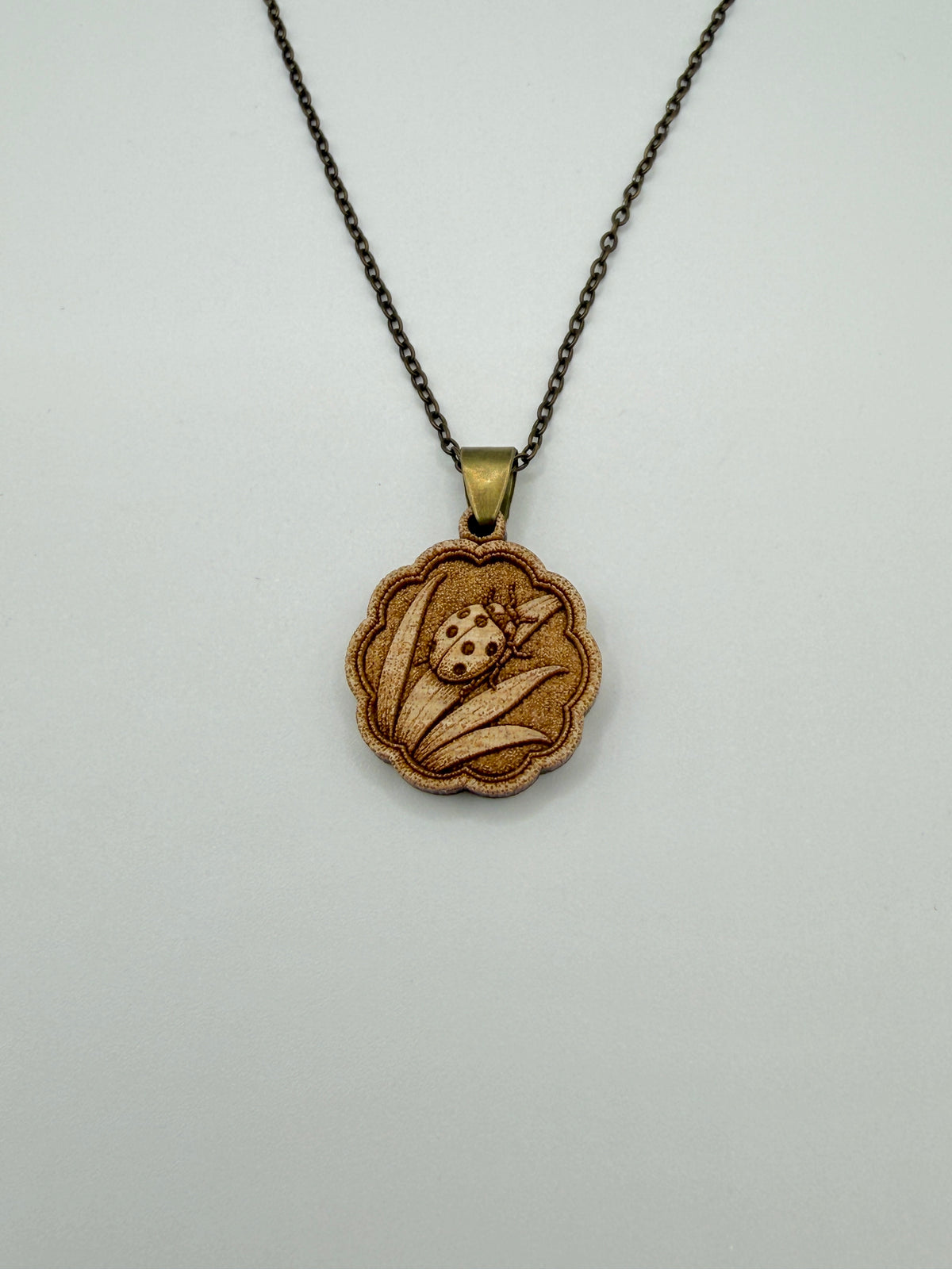 Lady bug Pendant - Joy, Gratitude, and Blessings
