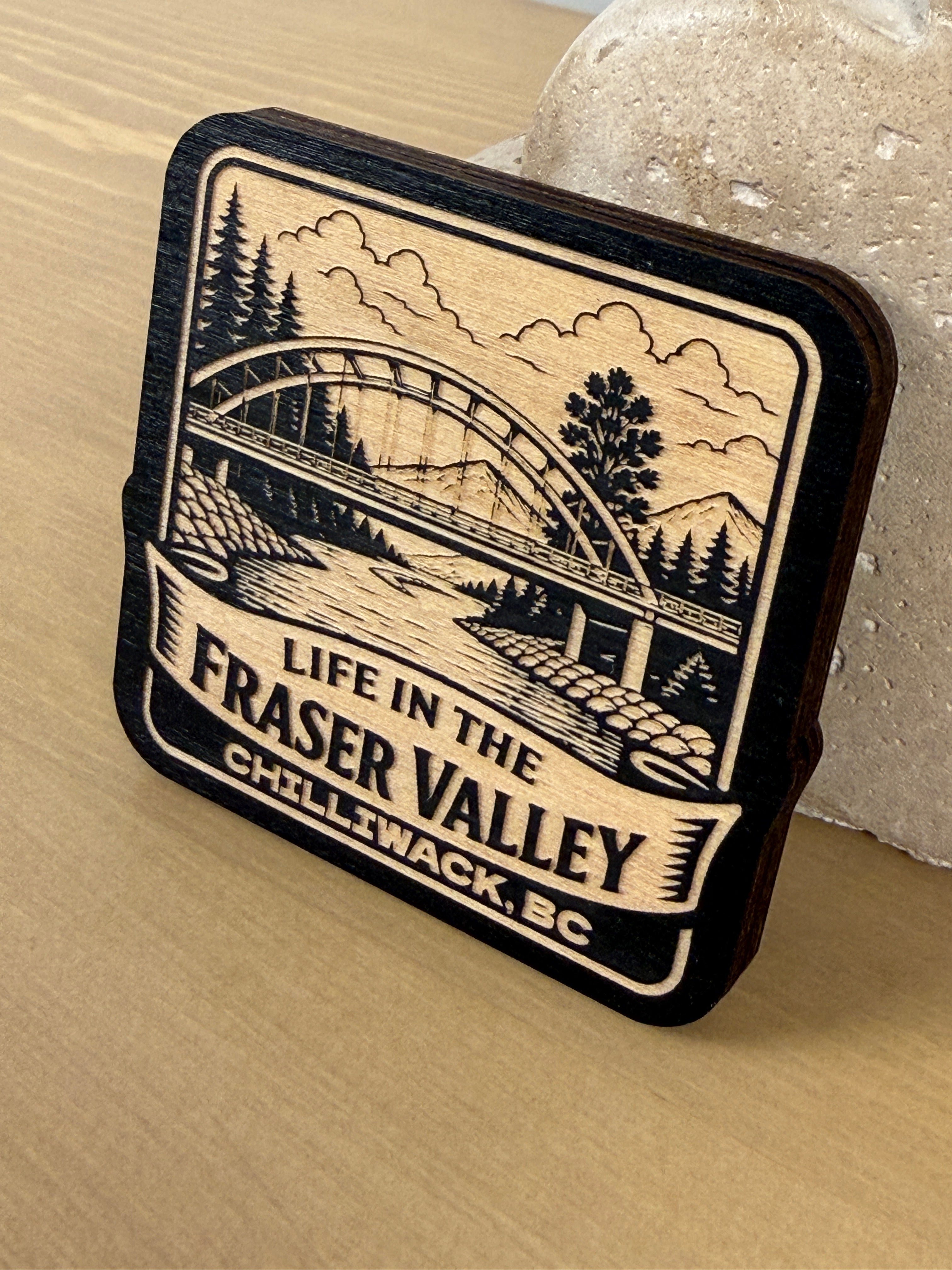 Vedder River Bridge Magnet
 - Chilliwack, BC