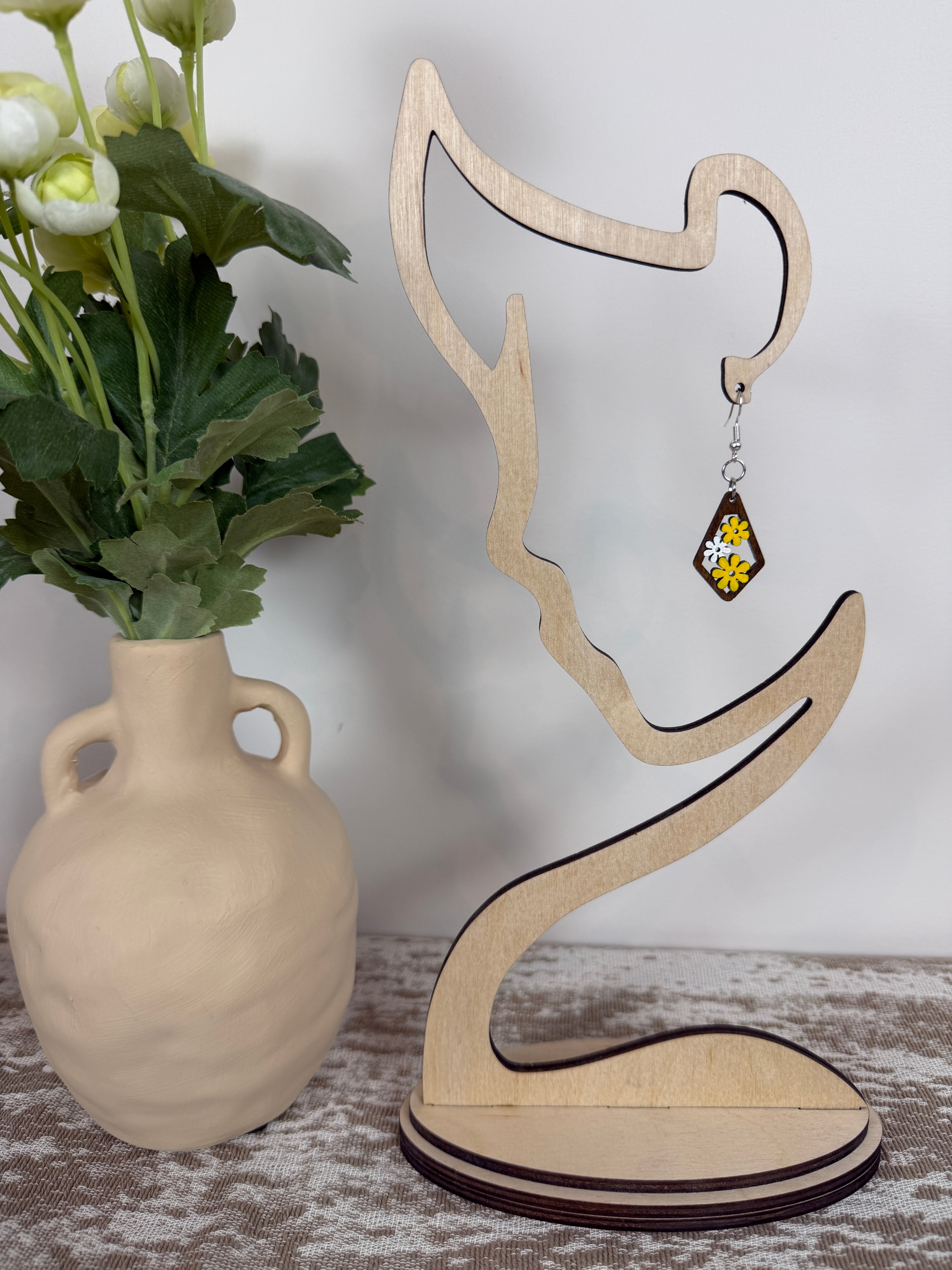 🌼 Spring Bloom Floral - Dangle Earrings