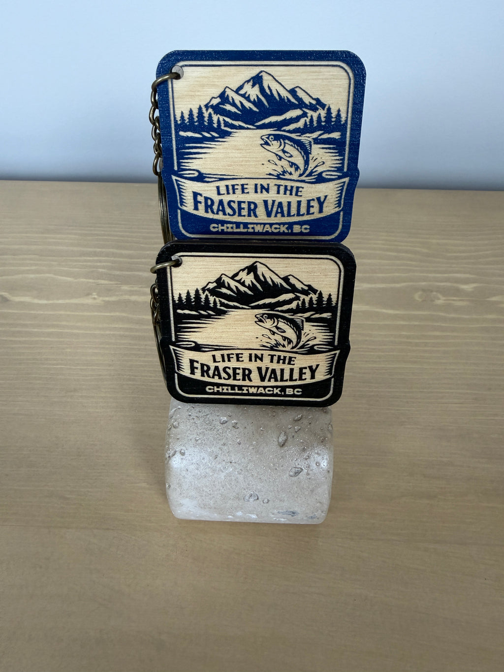 Life in the Fraser Valley Keychain - Chilliwack - Fishing