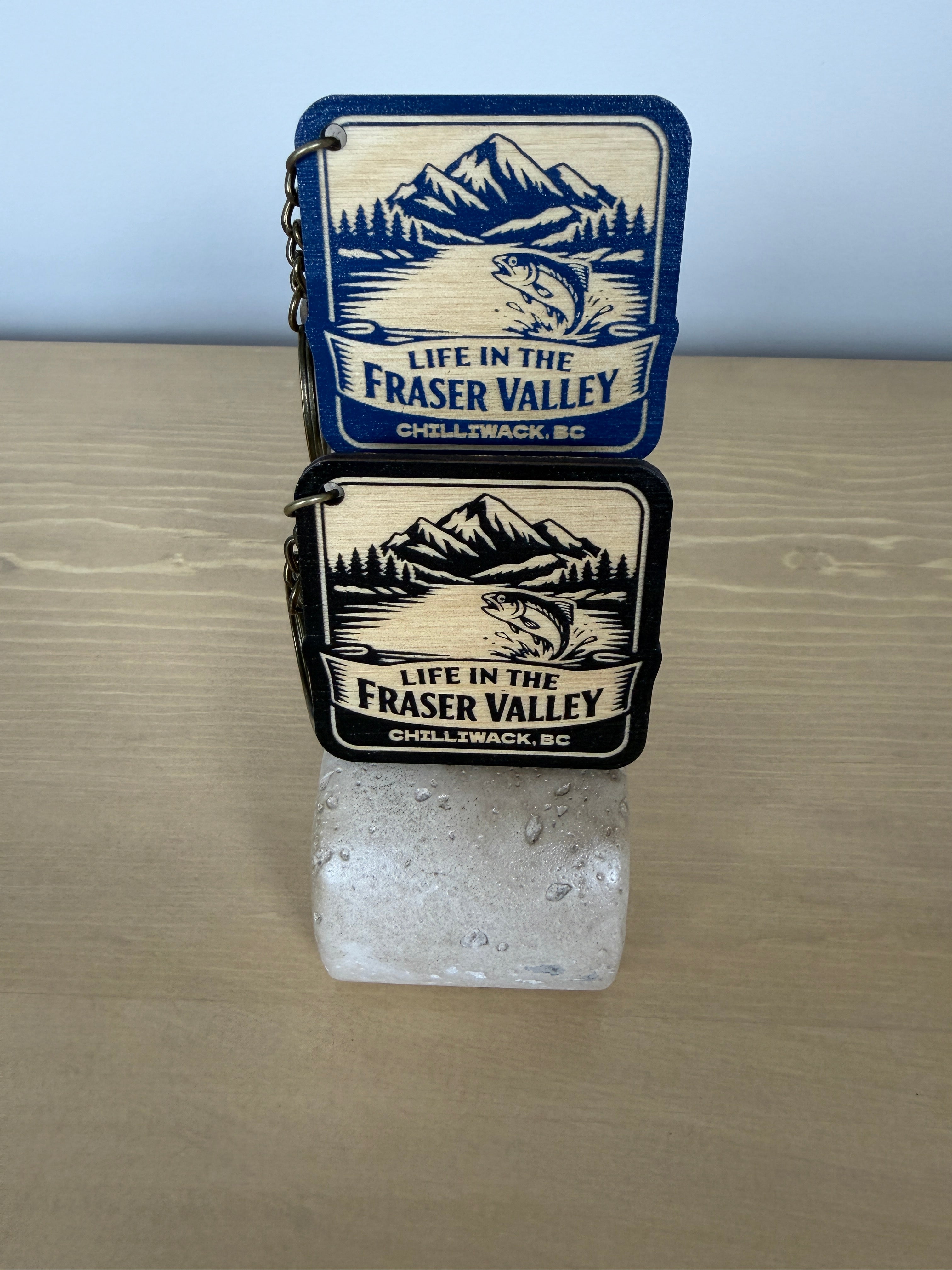 Life in the Fraser Valley Keychain - Chilliwack - Fishing