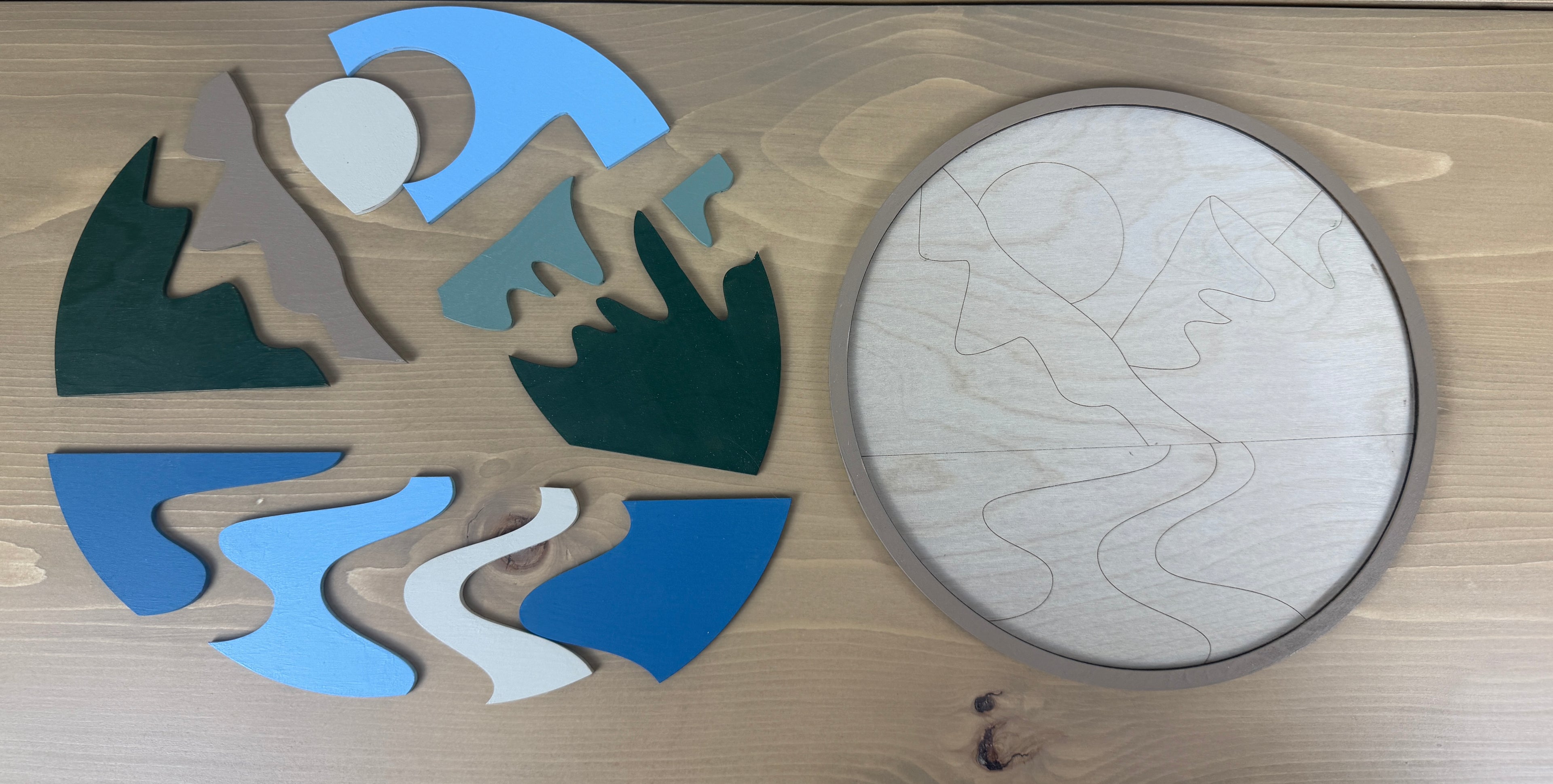 Paint & Assemble Kit -Nature Collection