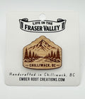Chilliwack Mountain | Wooden Souvenir Pin