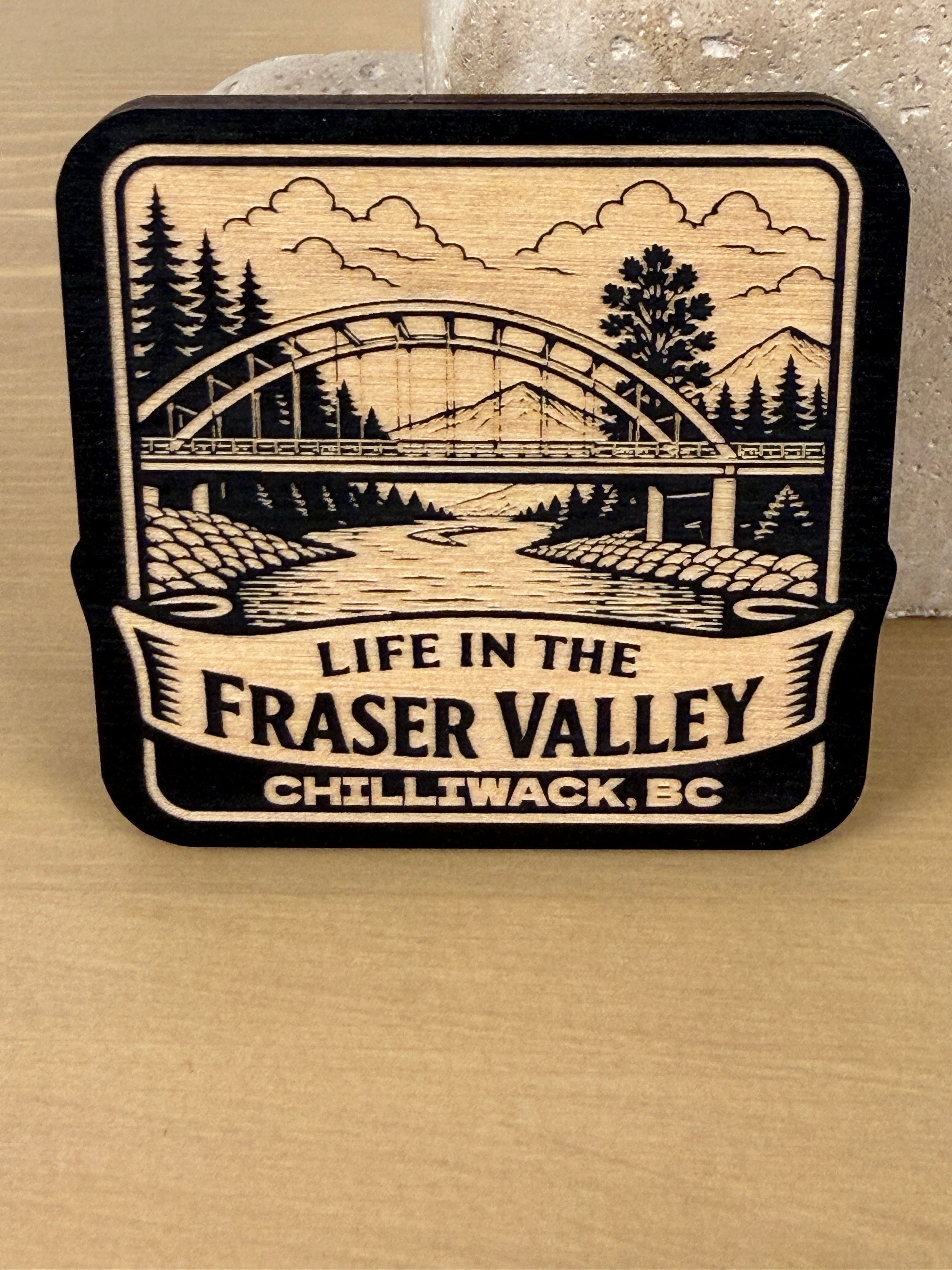 Vedder River Bridge Magnet
 - Chilliwack, BC