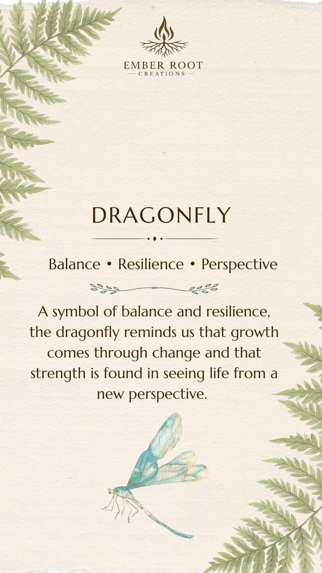Dragonfly - Balance, Resilience and Perspective