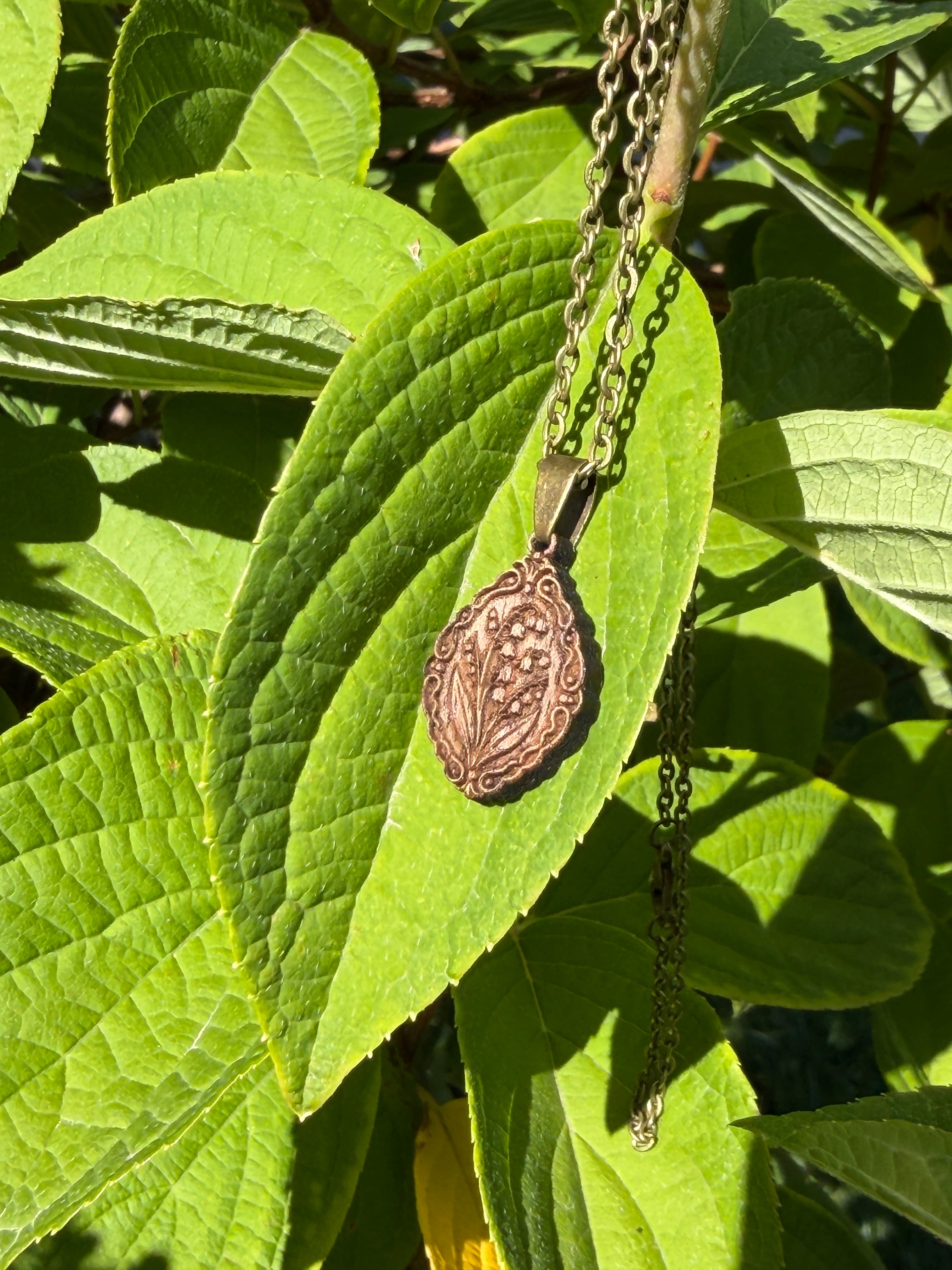 Lily of the Valley Pendant - Grace, Hope, and Renewal