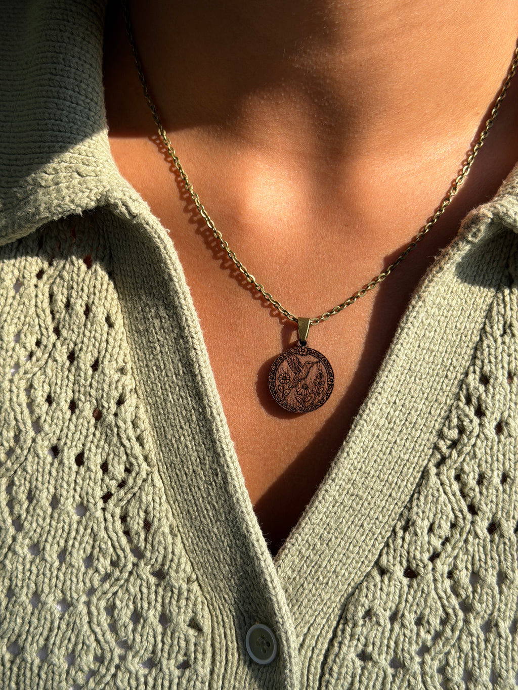 Hummingbird Pendant - Joy, Hope and Resilience