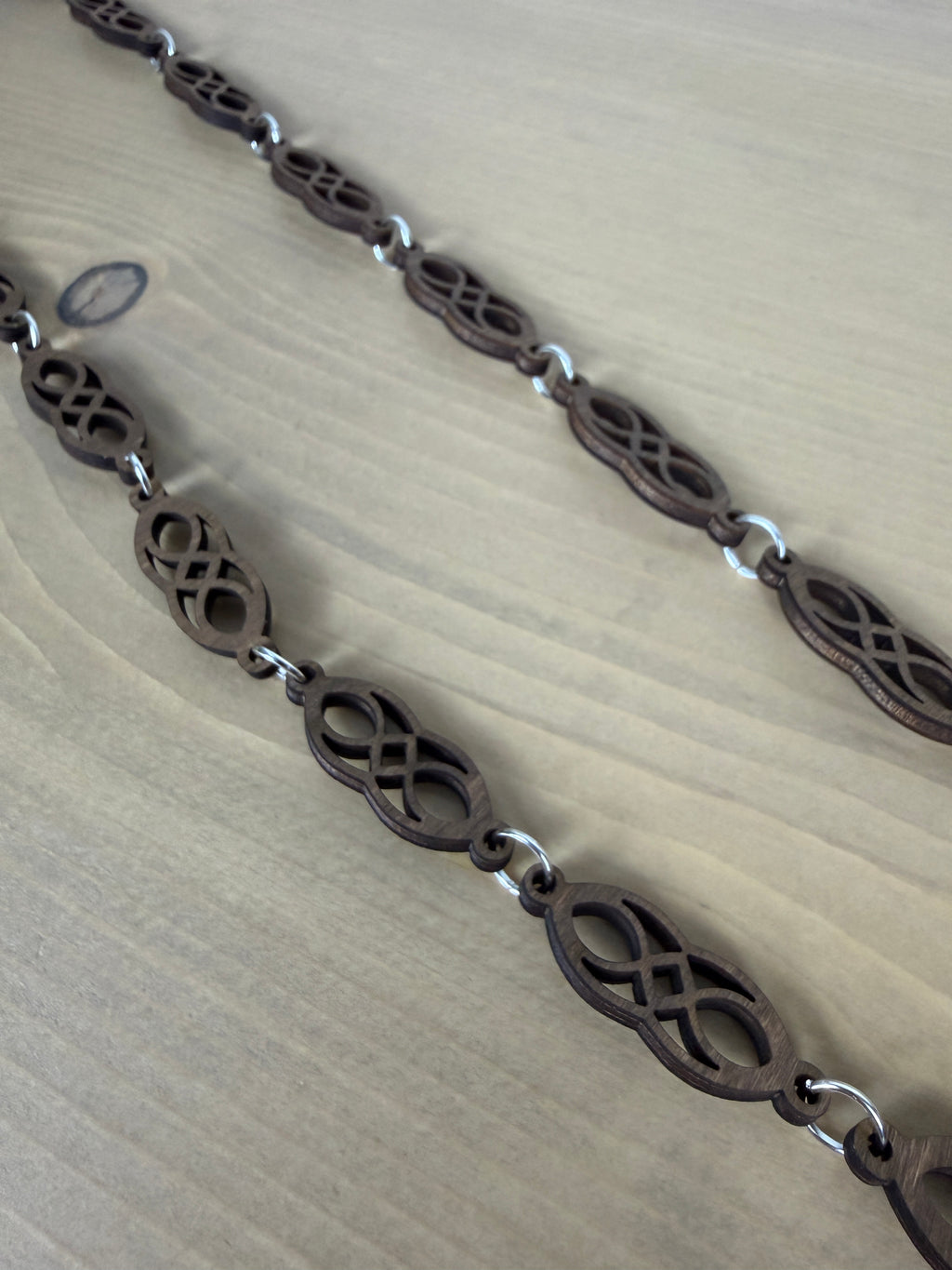 Wood Link Lanyard set