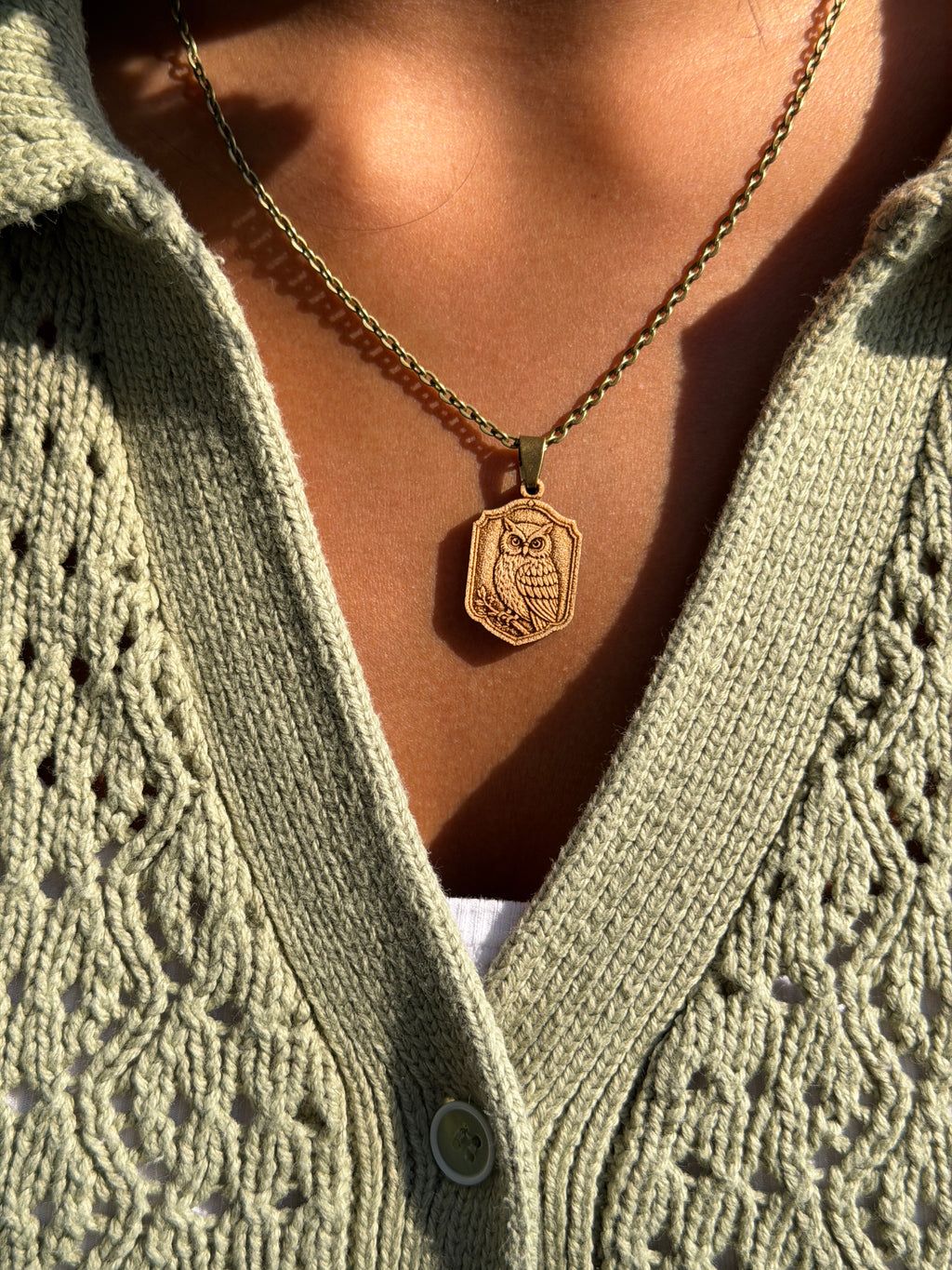 Owl Pendant - Wisdom, Patience and Perspective