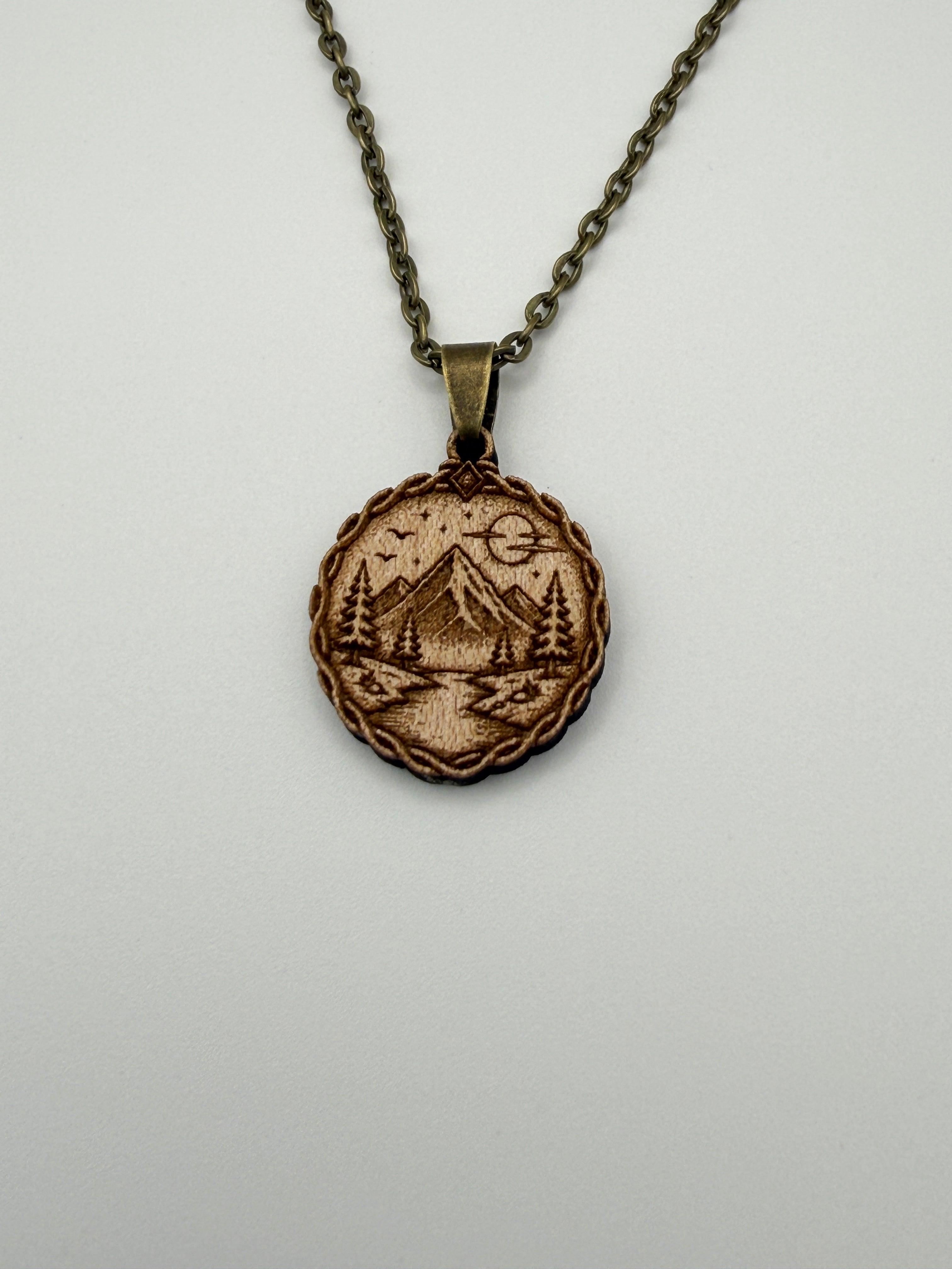 Mountain River Pendant - Adaptability, Persistence and Strength