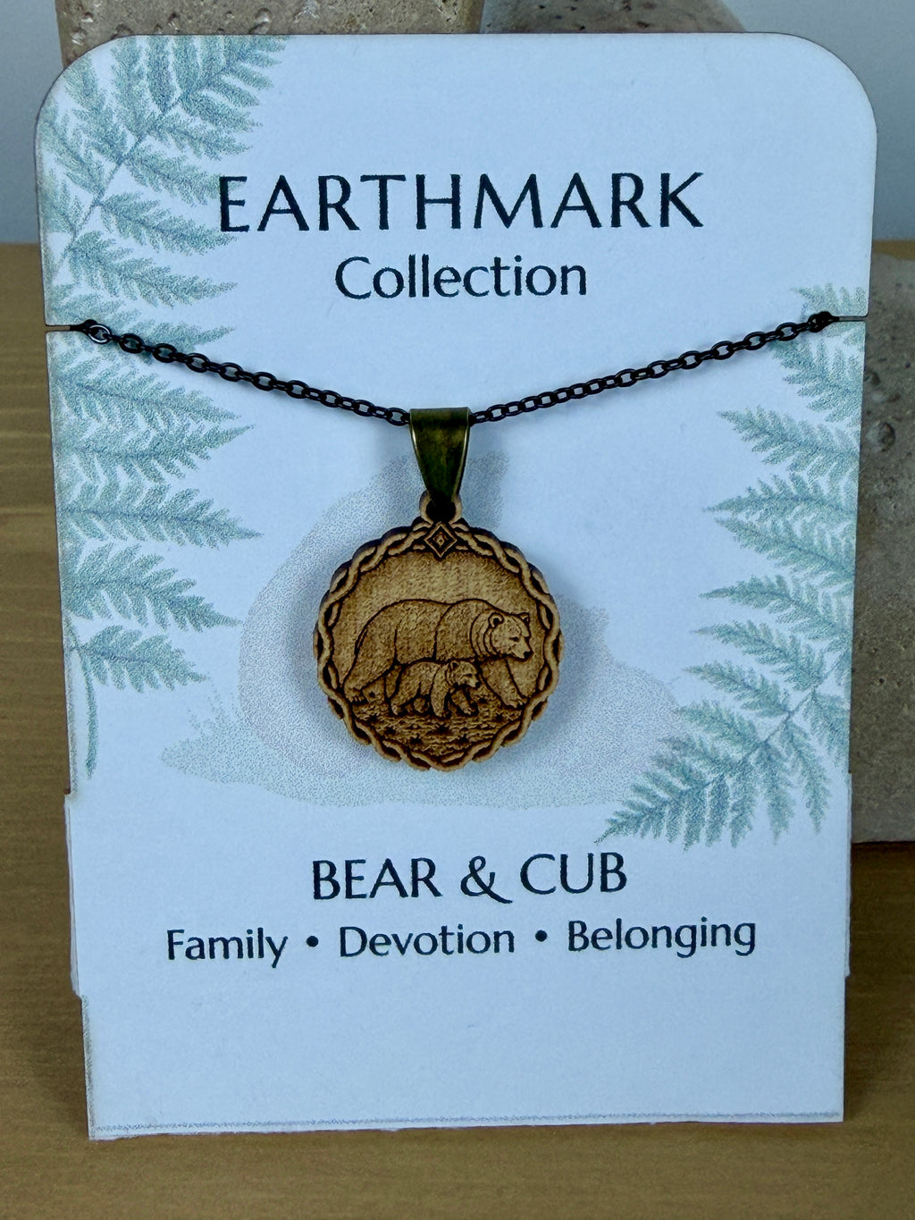 Bear & Cub Pendant - Family, Devotion and Belonging