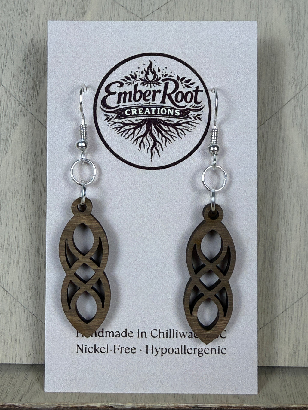 Wood Link Lanyard set